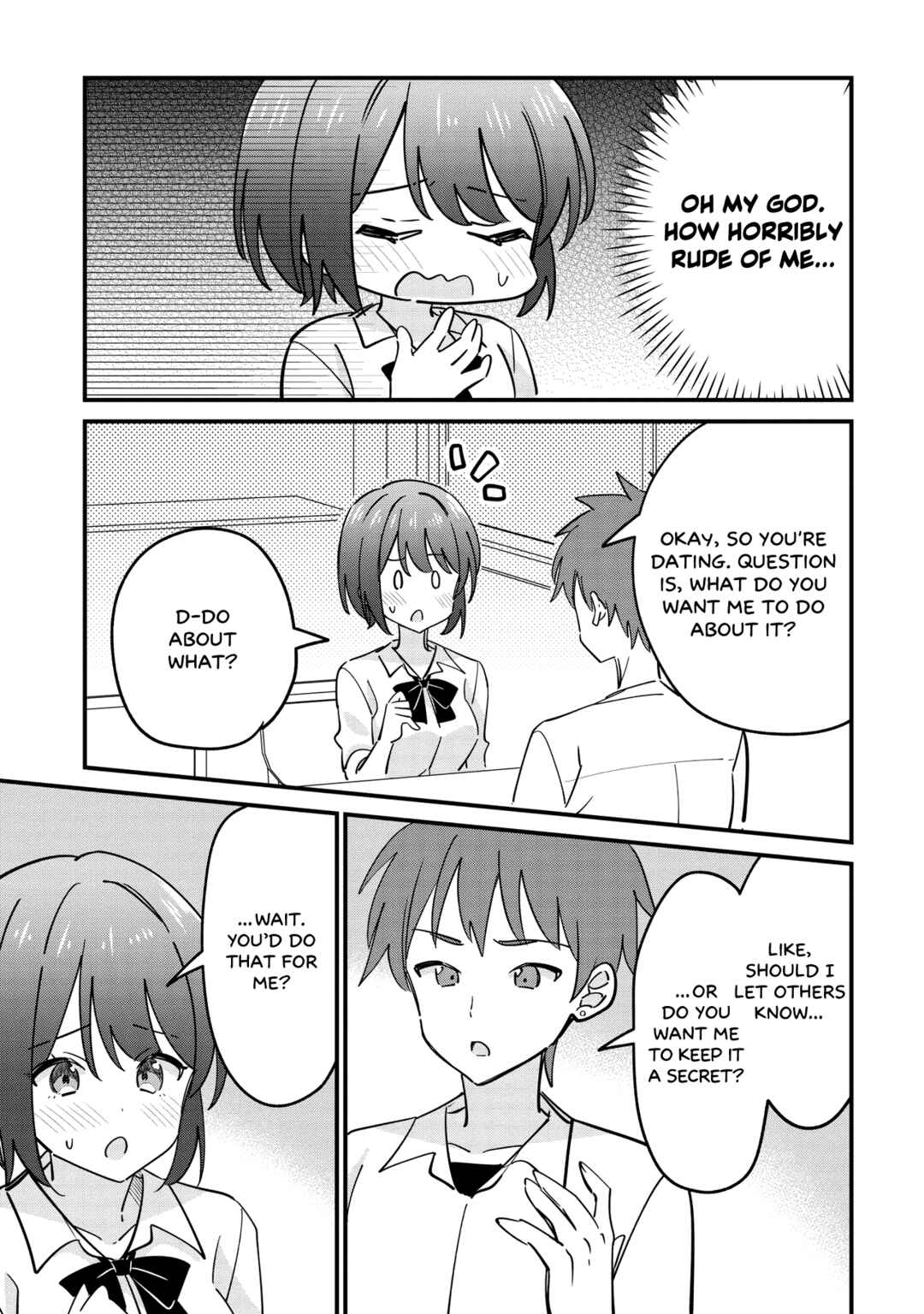 Kao dake yoi Classmate ga, Yatara to Guigui Kuru Yuri no Hanashi. Chapter 13.1 - Page 13