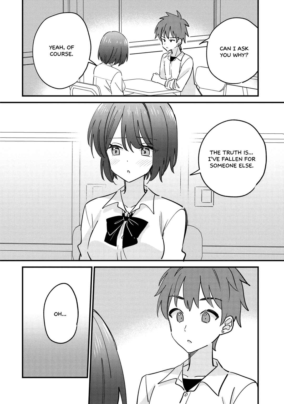 Kao dake yoi Classmate ga, Yatara to Guigui Kuru Yuri no Hanashi. Chapter 13.1 - Page 4
