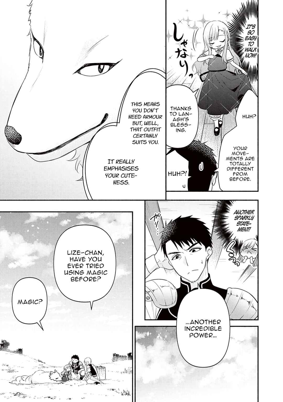 Tensei Youjo.: Shinjuu to Ouji to, Saikyou no Oji-san Youhei-dan no Naka de Ikiru Chapter 2 - Page 15