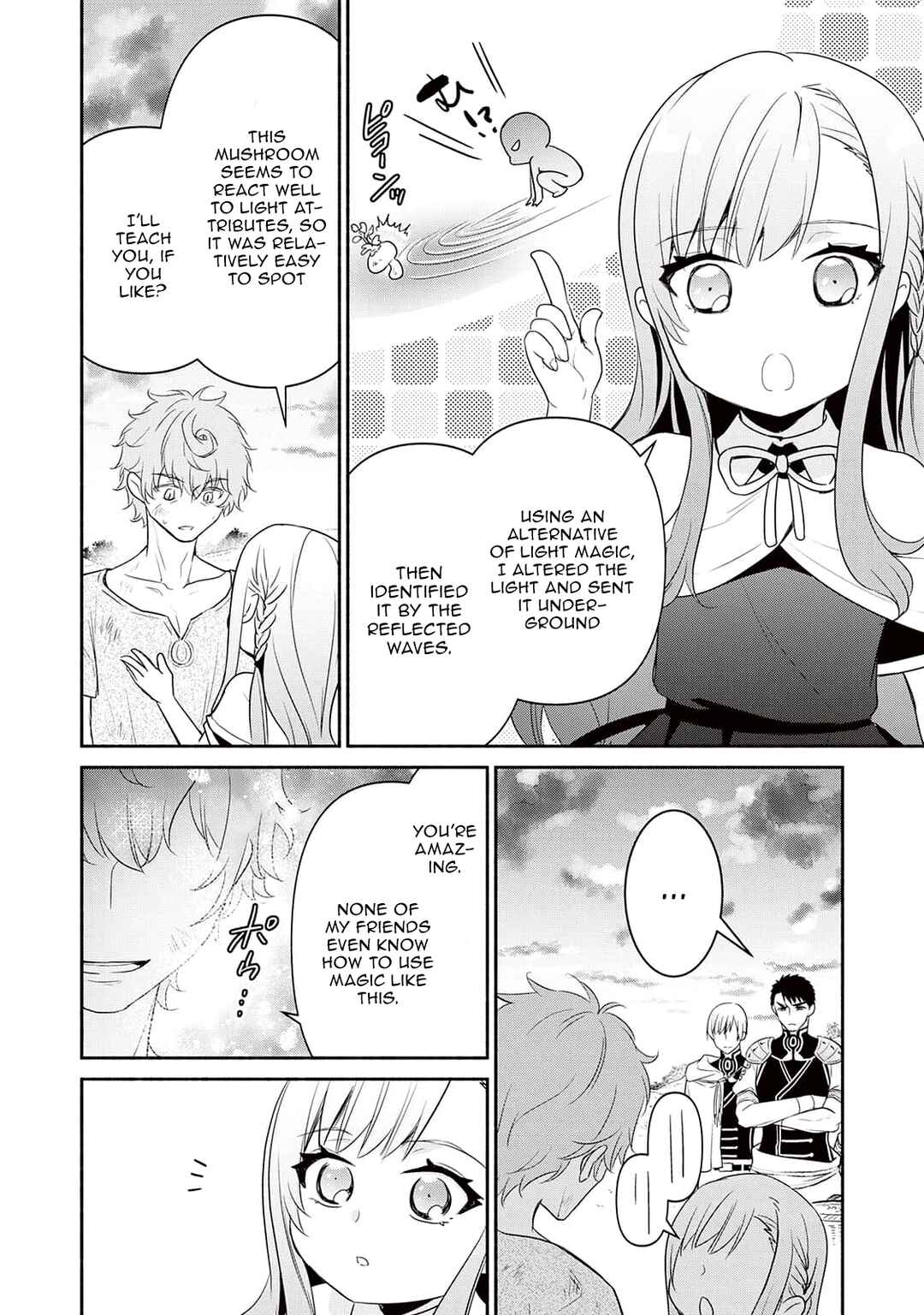 Tensei Youjo.: Shinjuu to Ouji to, Saikyou no Oji-san Youhei-dan no Naka de Ikiru Chapter 2 - Page 24