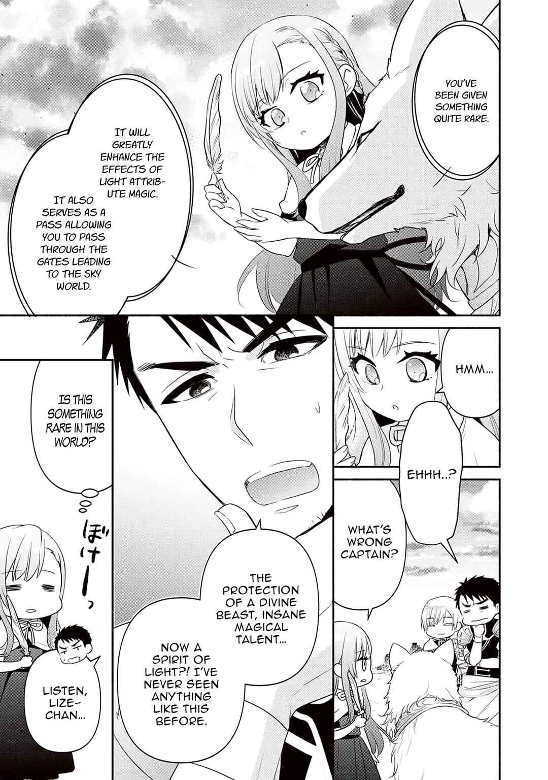 Tensei Youjo.: Shinjuu to Ouji to, Saikyou no Oji-san Youhei-dan no Naka de Ikiru Chapter 2 - Page 27