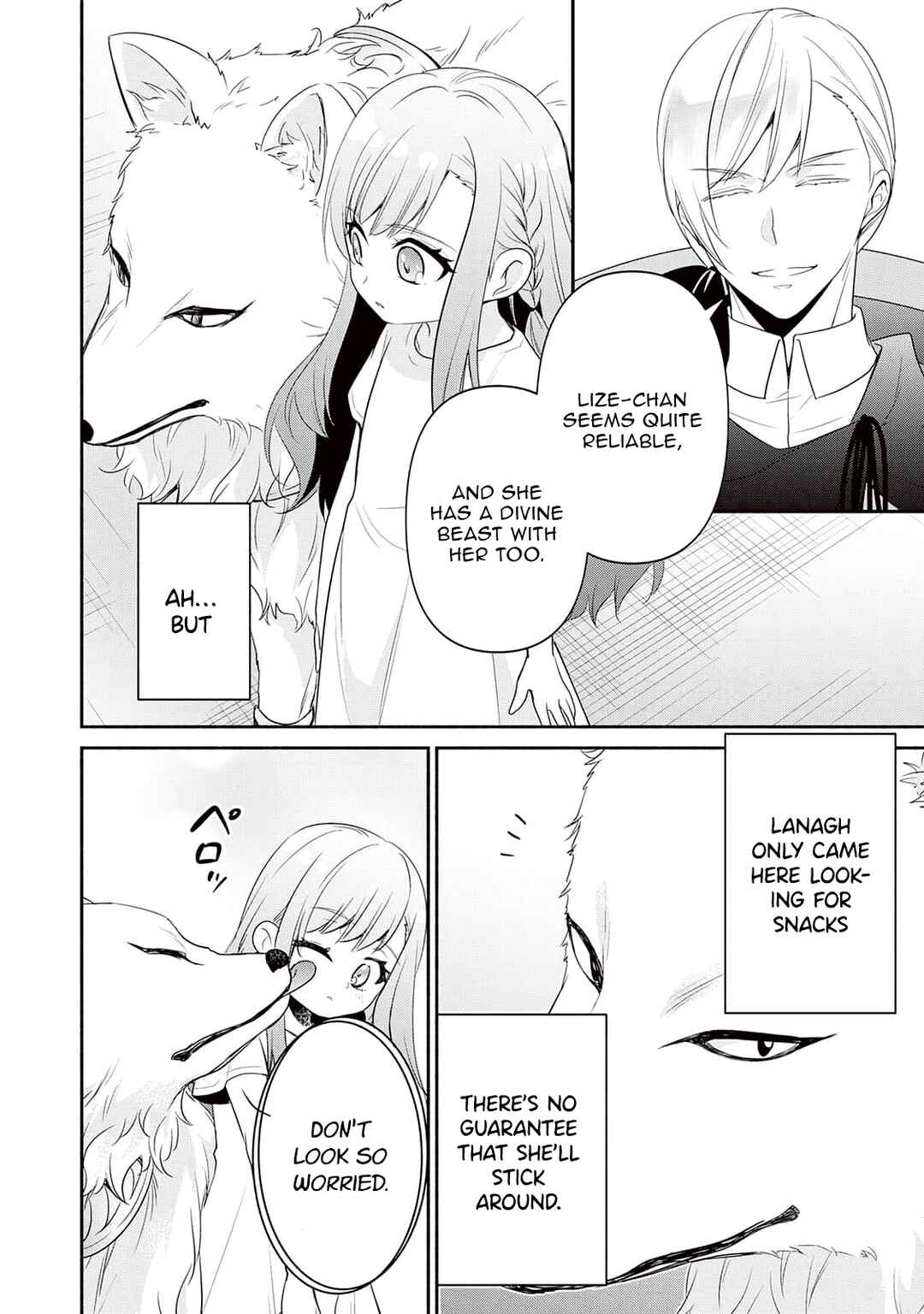 Tensei Youjo.: Shinjuu to Ouji to, Saikyou no Oji-san Youhei-dan no Naka de Ikiru Chapter 2 - Page 4