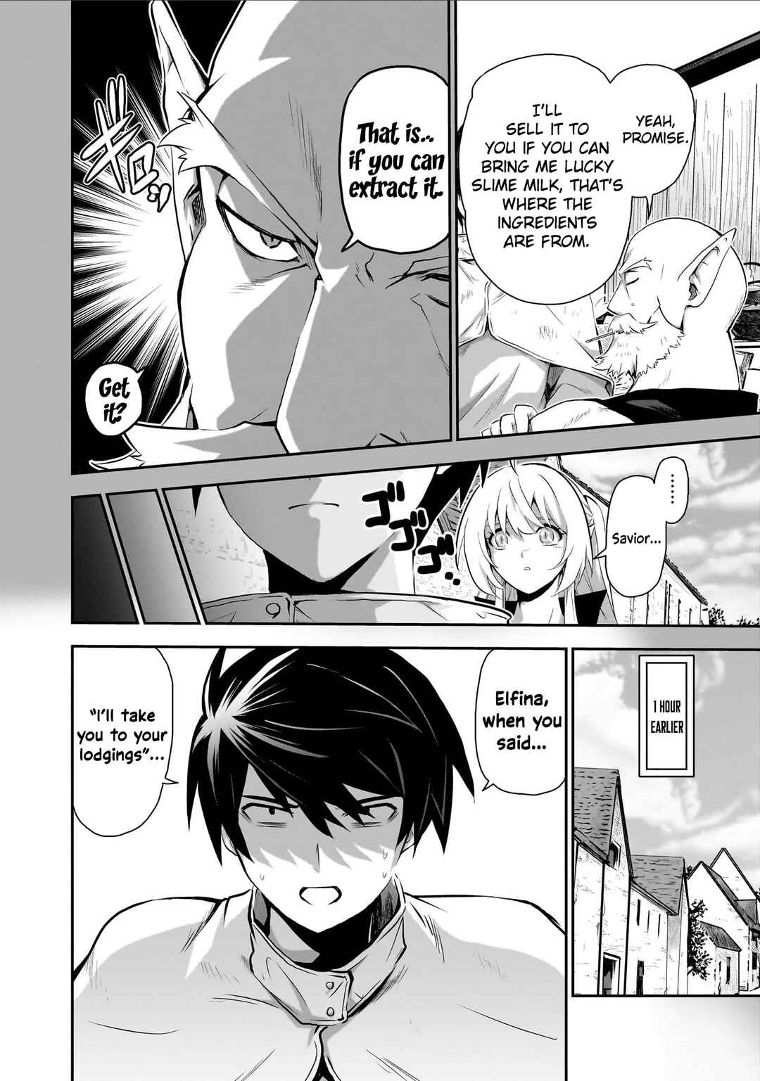 Milk-shibori Hunter no Isekai Sakunyuuki ~Nouka no Saenai Otoko ga Arayuru Shuzoku no Chiku-B wo Moteasobi-toriko ni Suru~ Chapter 2 - Page 3