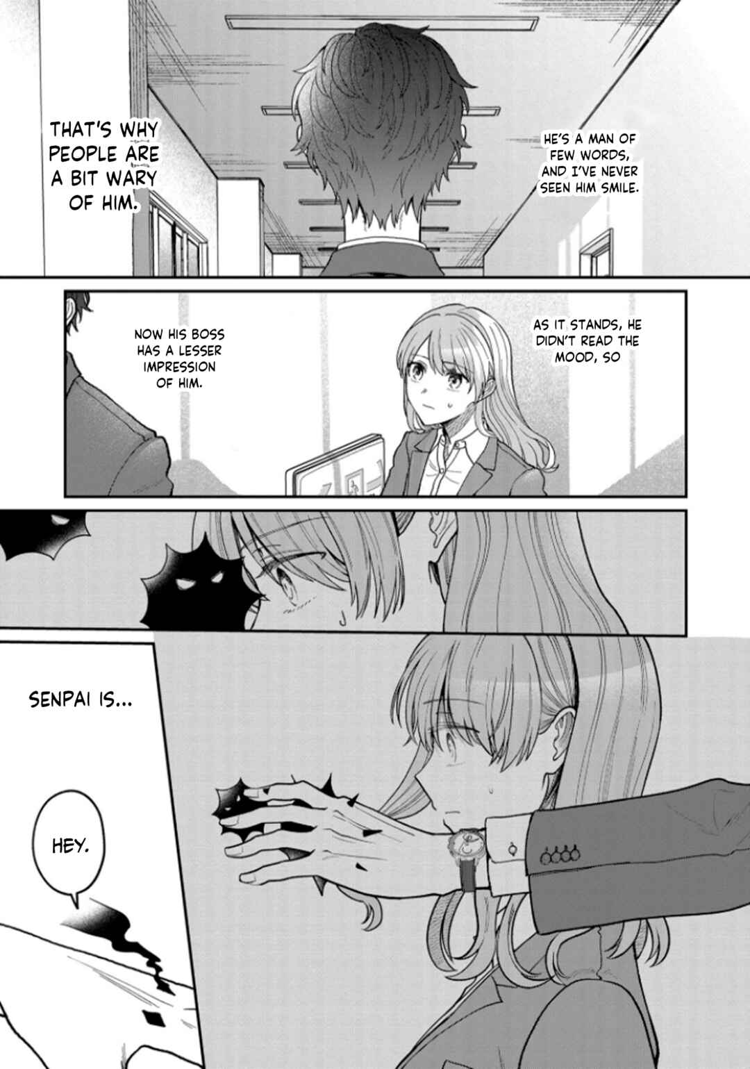 Kuuki ga "Yomeru" Shinnyuu Shain to Buaisou na Senpai Chapter 3 - Page 5