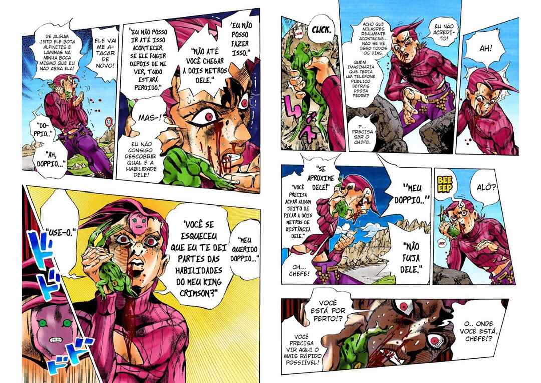 JoJo no Kimyou na Bouken: Part 5 - Ougon no Kaze Color-ban Chapter 105 - Page 6