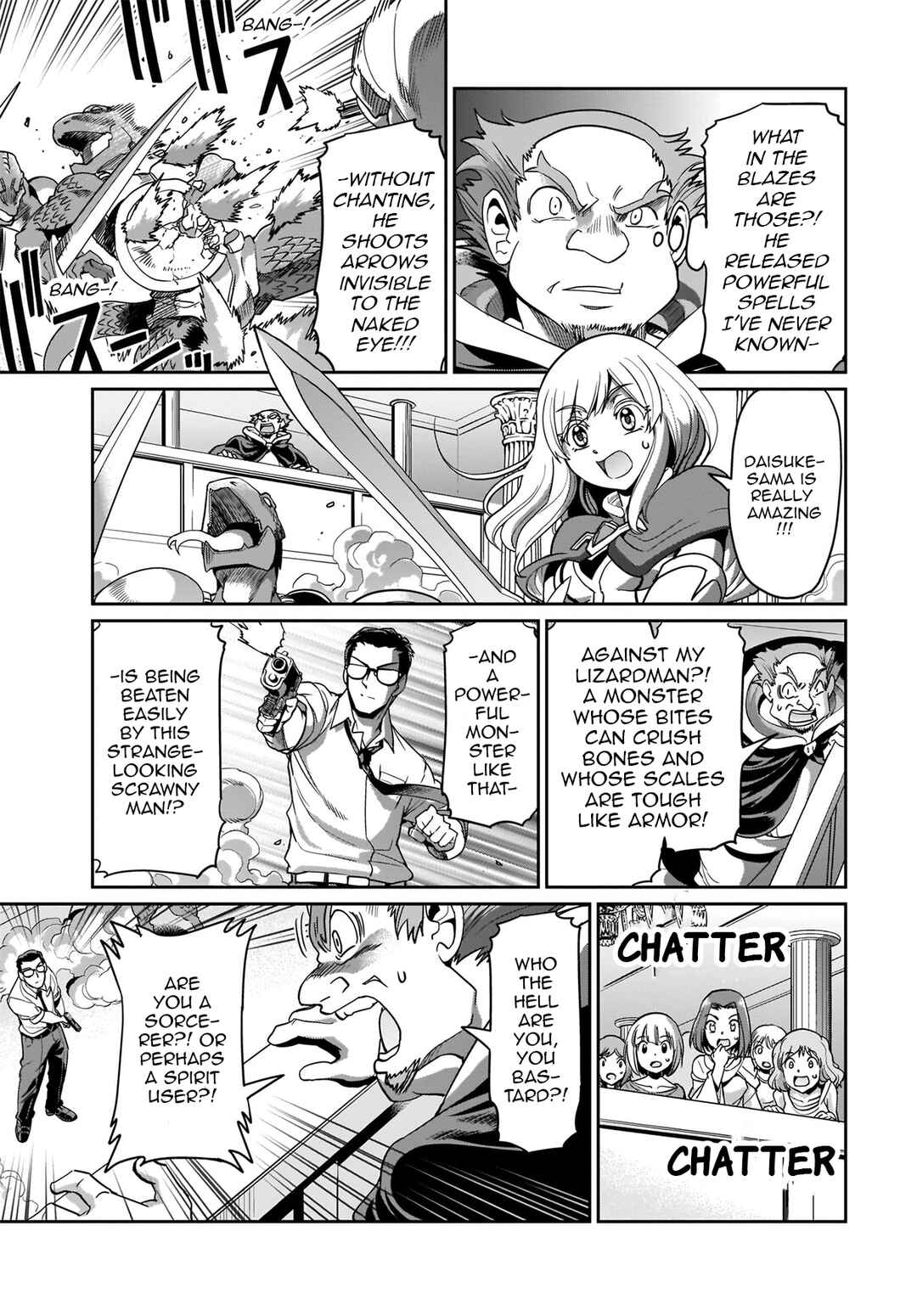 Isekai Shoukan Ojisan no Juu Musou Life ~Sabage-zuki Salaryman wa Kaisha Owari ni Isekai e Chokki Suru~ Chapter 3 - Page 8