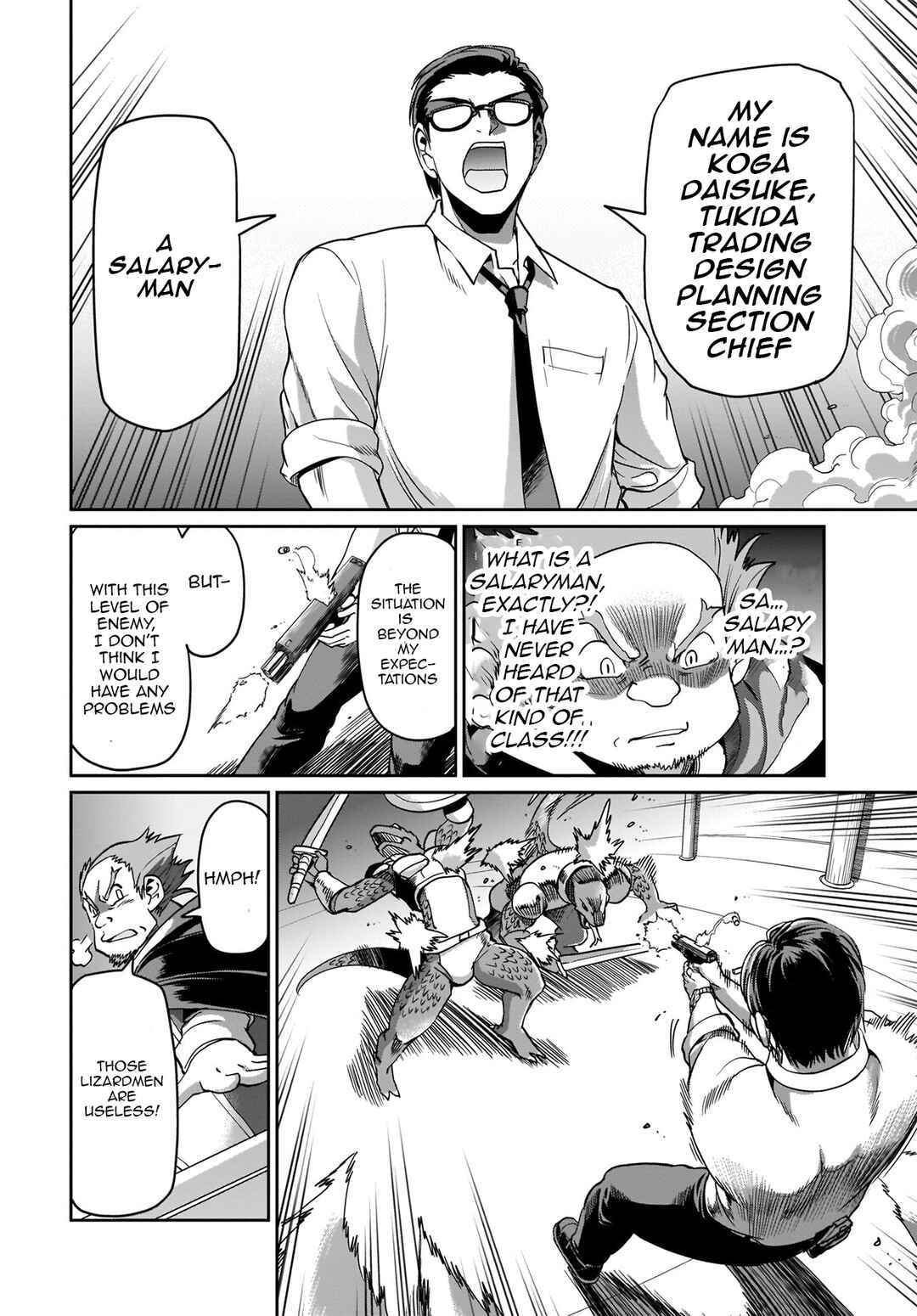 Isekai Shoukan Ojisan no Juu Musou Life ~Sabage-zuki Salaryman wa Kaisha Owari ni Isekai e Chokki Suru~ Chapter 3 - Page 9