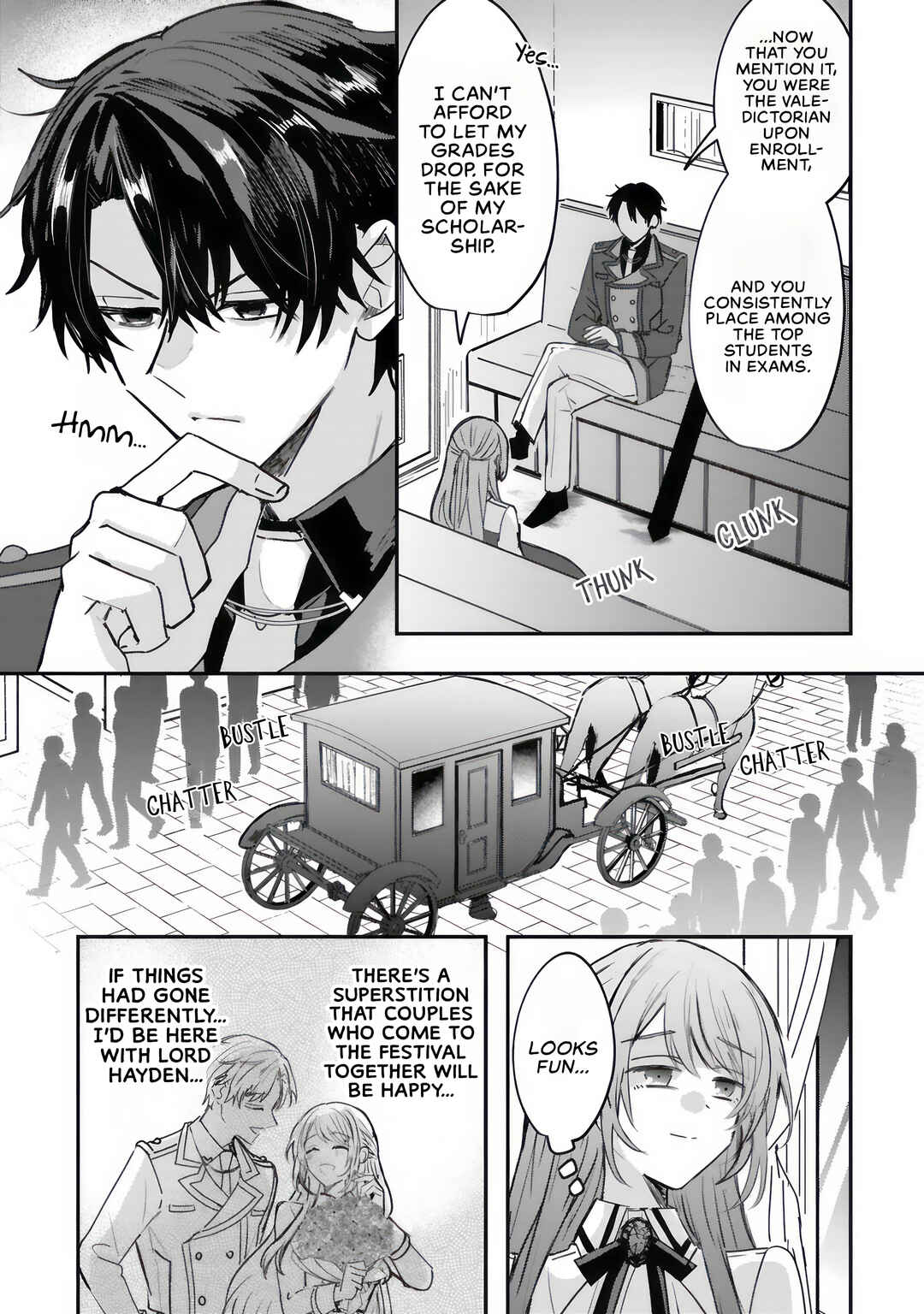 Ren'ai Fushin na Reijou wa Reikoku Kishi-sama no Dekiai ni Kizukanai Chapter 1.3 - Page 11