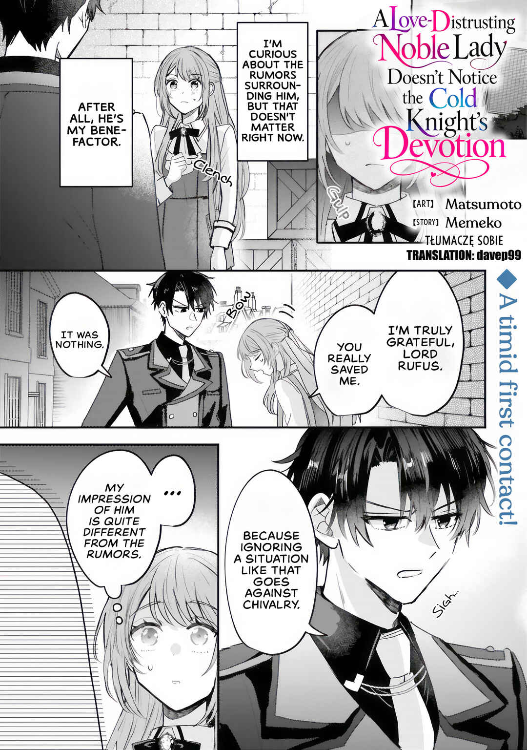Ren'ai Fushin na Reijou wa Reikoku Kishi-sama no Dekiai ni Kizukanai Chapter 1.3 - Page 3
