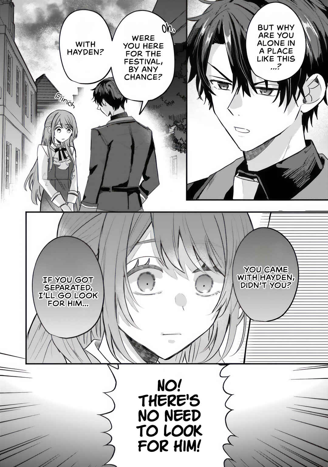 Ren'ai Fushin na Reijou wa Reikoku Kishi-sama no Dekiai ni Kizukanai Chapter 1.3 - Page 4