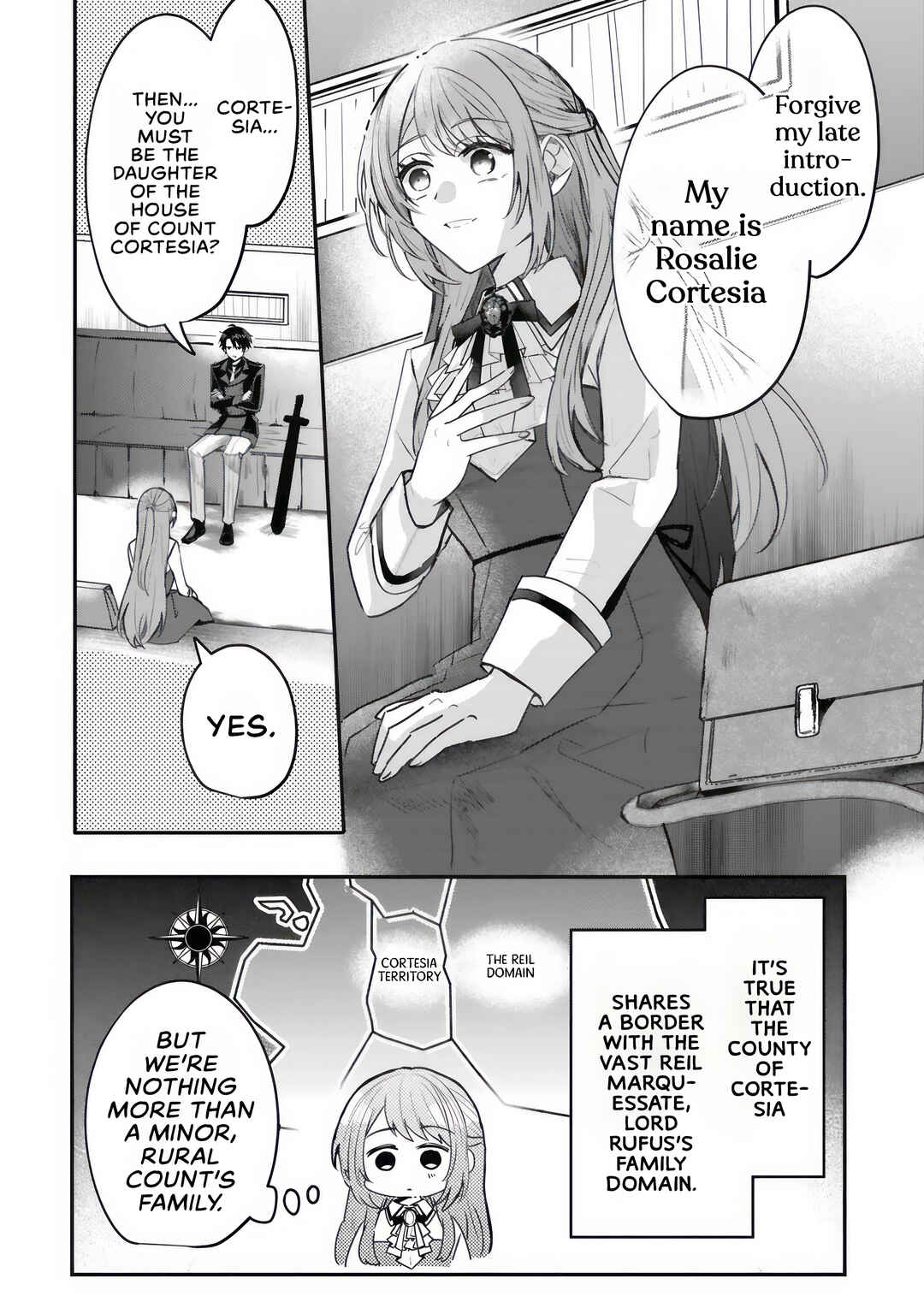 Ren'ai Fushin na Reijou wa Reikoku Kishi-sama no Dekiai ni Kizukanai Chapter 1.3 - Page 8