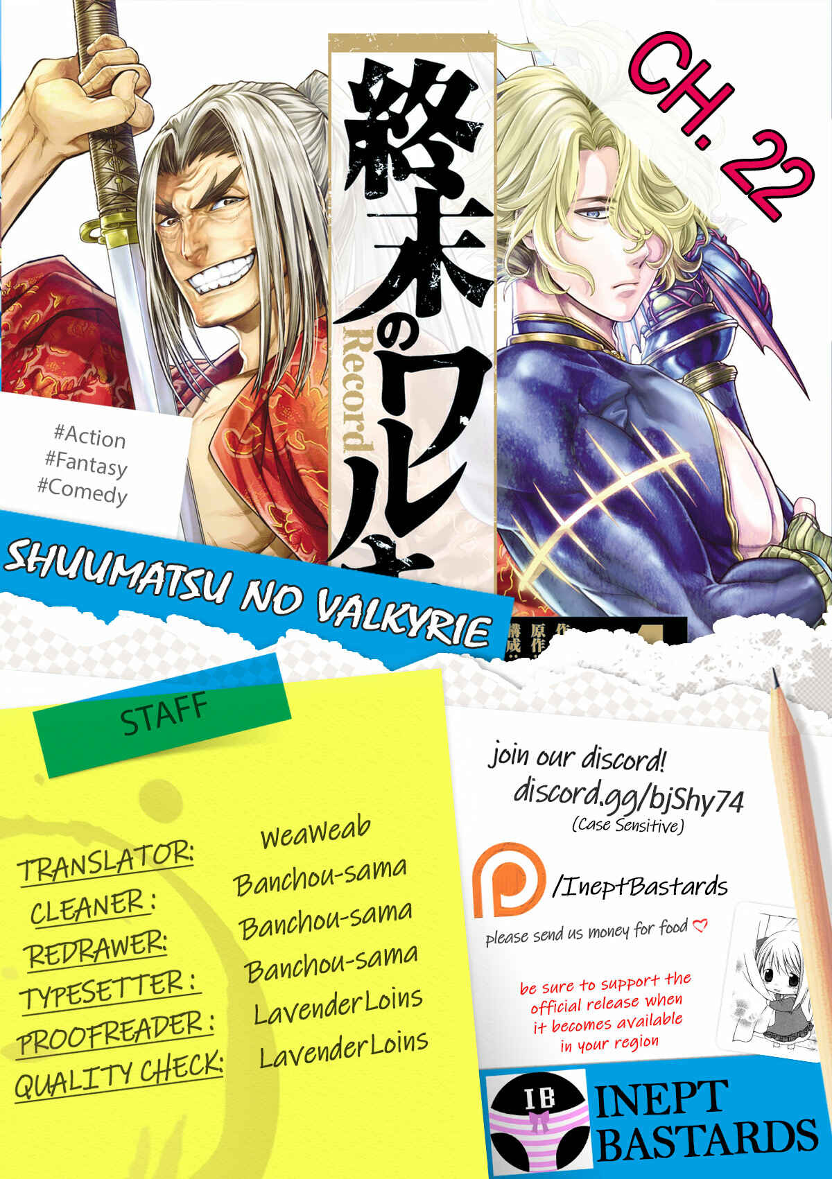 Shuumatsu no Valkyrie Chapter 22 - Page 1