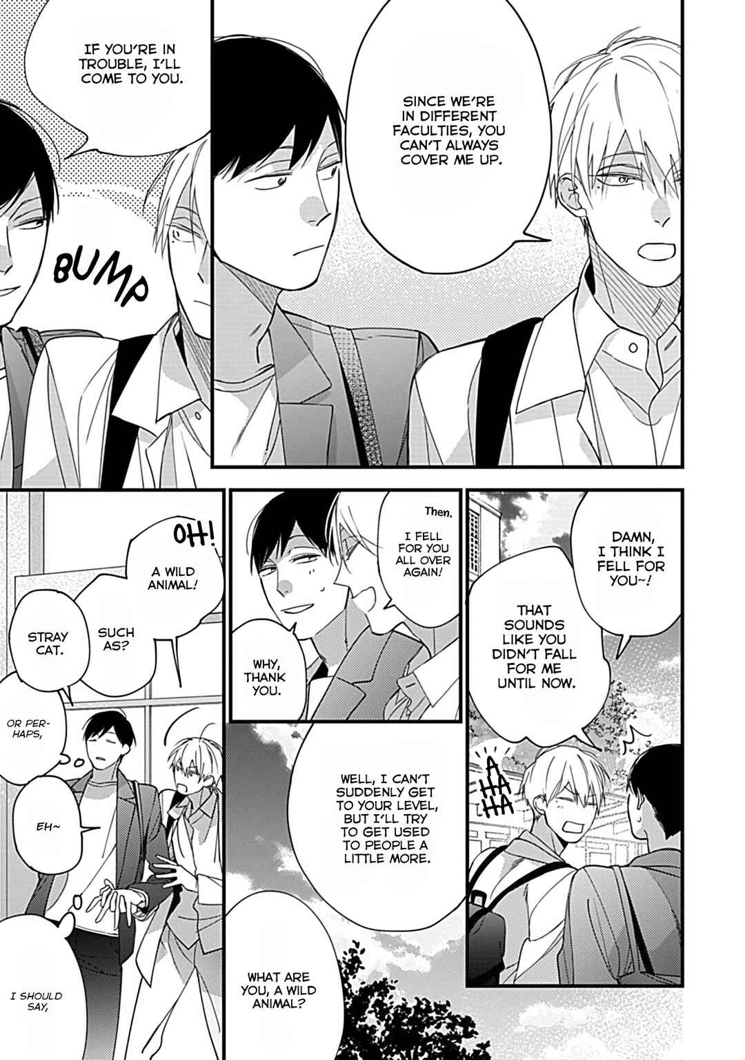 Boku-tachi wa Mada Aoku: Daigaku Nyuugaku-hen Chapter 1 - Page 23