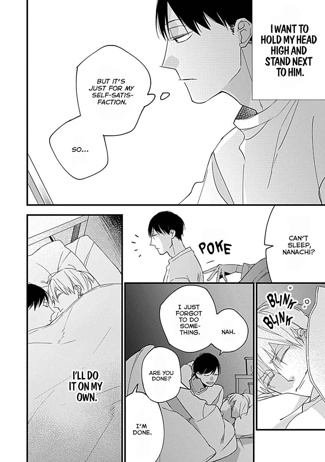 Boku-tachi wa Mada Aoku: Daigaku Nyuugaku-hen Chapter 1 - Page 36