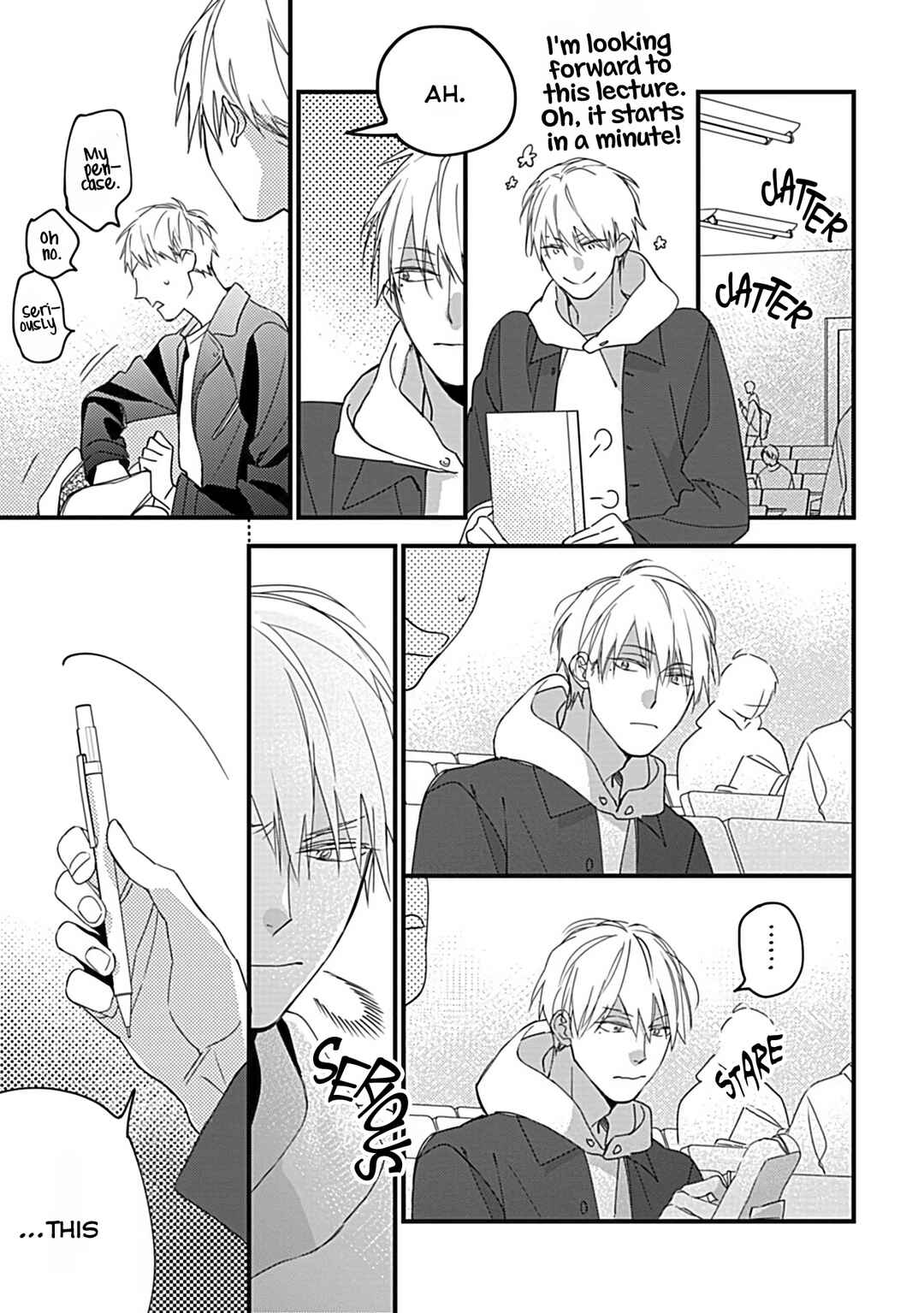 Boku-tachi wa Mada Aoku: Daigaku Nyuugaku-hen Chapter 1 - Page 39