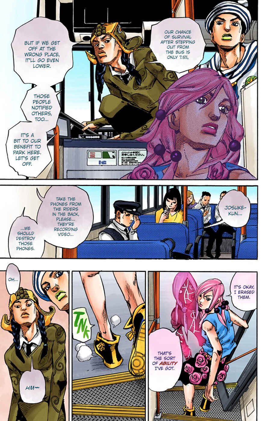 JoJo no Kimyou na Bouken: Part 8 - JoJolion Color-ban Chapter 65 - Page 11