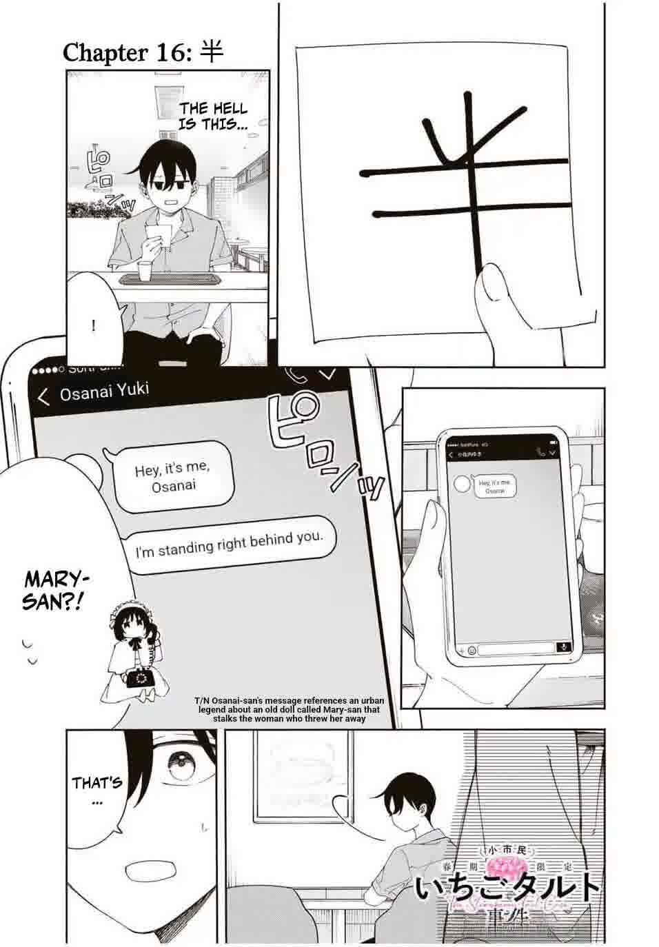 Shoshimin - Shunki Gentei Ichigo Taruto Jiken Chapter 16 - Page 1