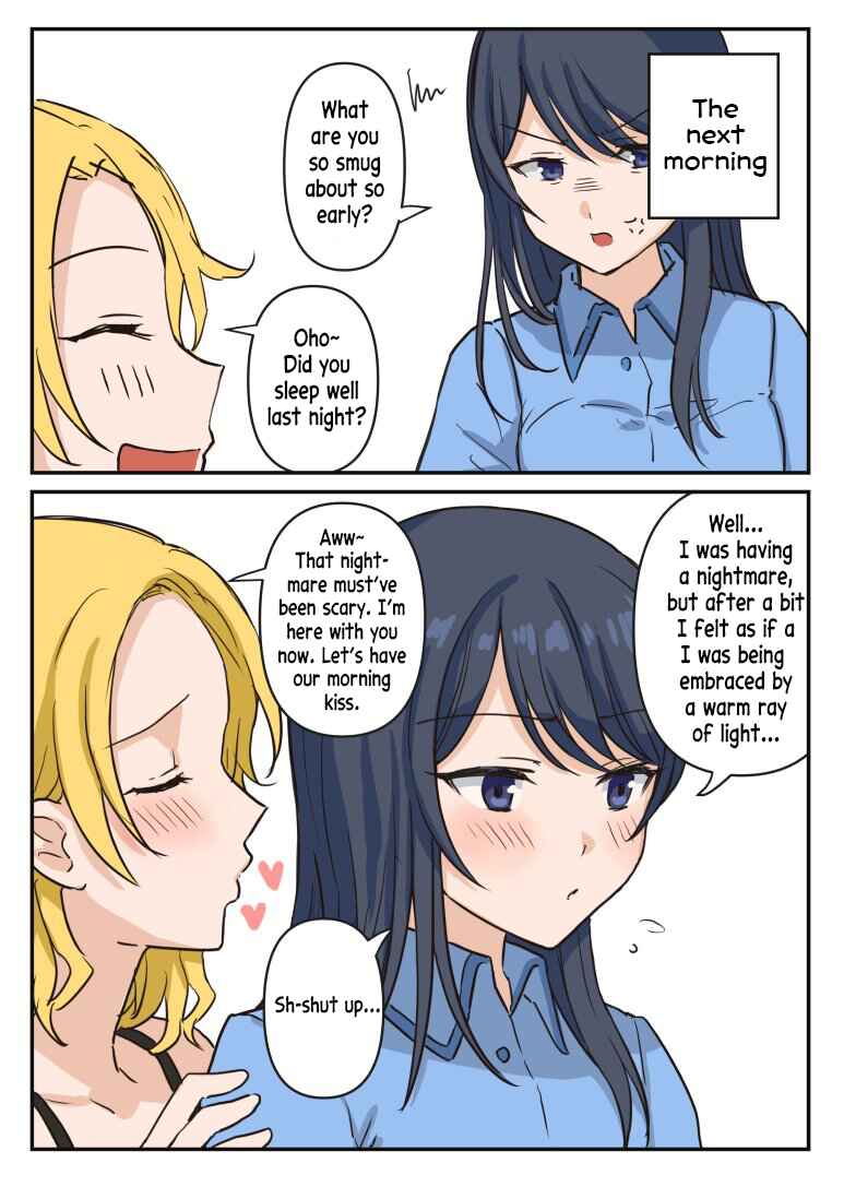 1 RT de nakawarui nonke joshi tachi ga 1 byou kiss suru Chapter 25 - Page 2