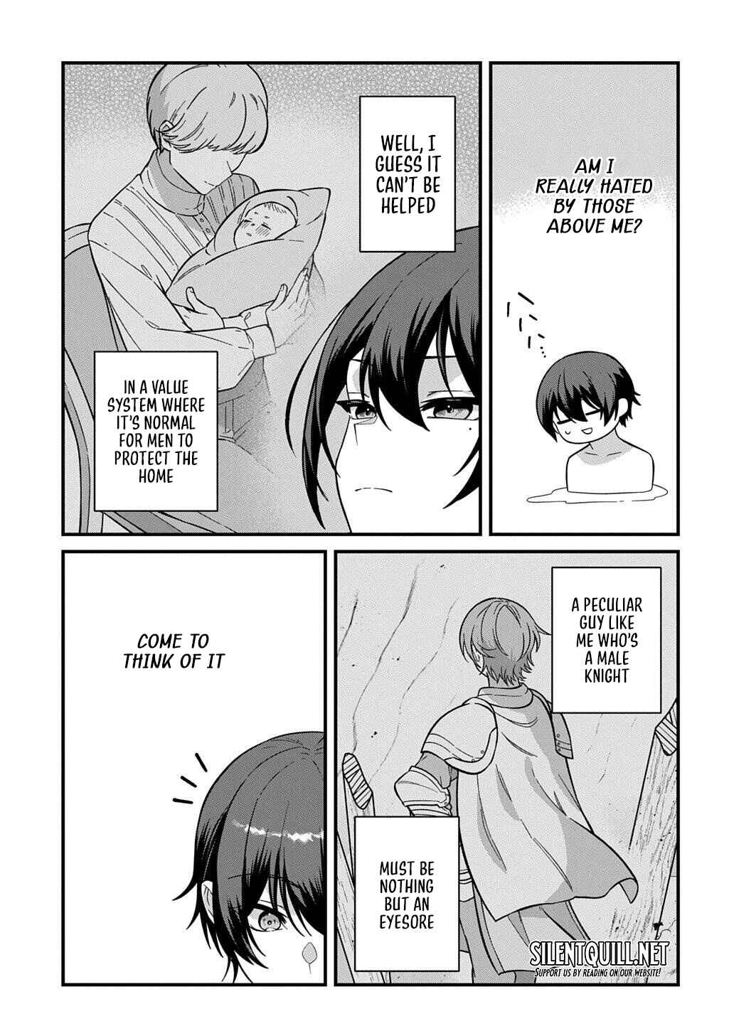 Teisou Gyakuten Sekai de Nariagari o Mezashite Otoko Kishi ni Natta Boku wa, Yarimoku Onna-tachi ni Karada o Neraware Makuru Chapter 1 - Page 29