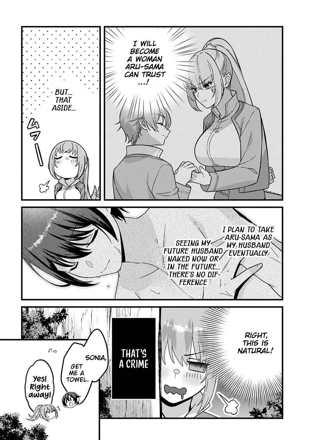 Teisou Gyakuten Sekai de Nariagari o Mezashite Otoko Kishi ni Natta Boku wa, Yarimoku Onna-tachi ni Karada o Neraware Makuru Chapter 1 - Page 34