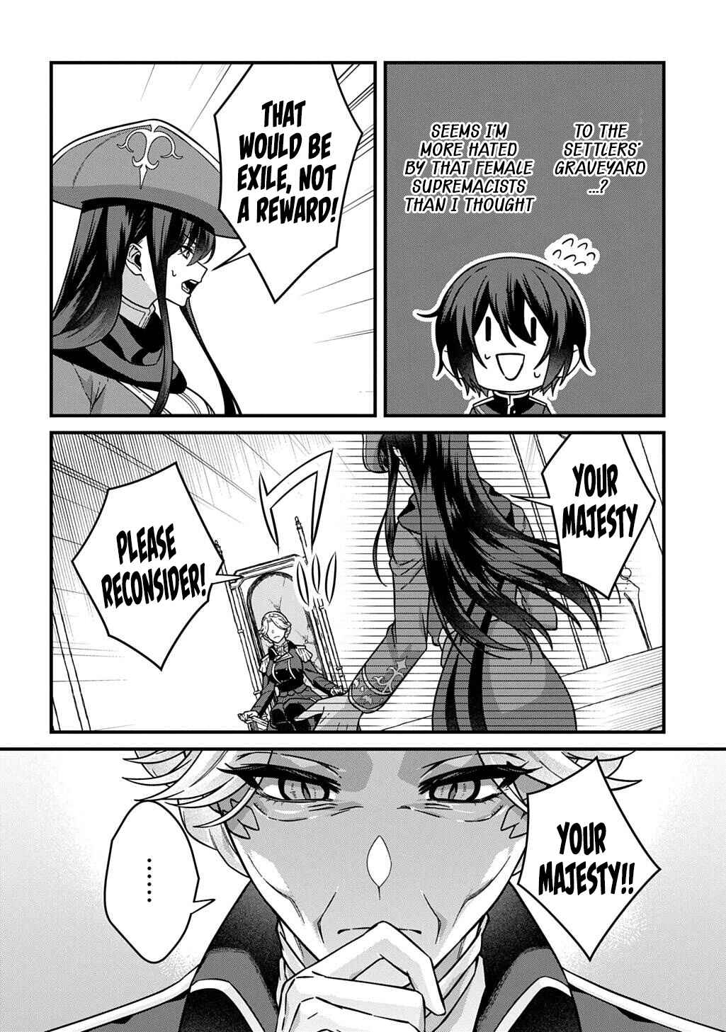 Teisou Gyakuten Sekai de Nariagari o Mezashite Otoko Kishi ni Natta Boku wa, Yarimoku Onna-tachi ni Karada o Neraware Makuru Chapter 1 - Page 51