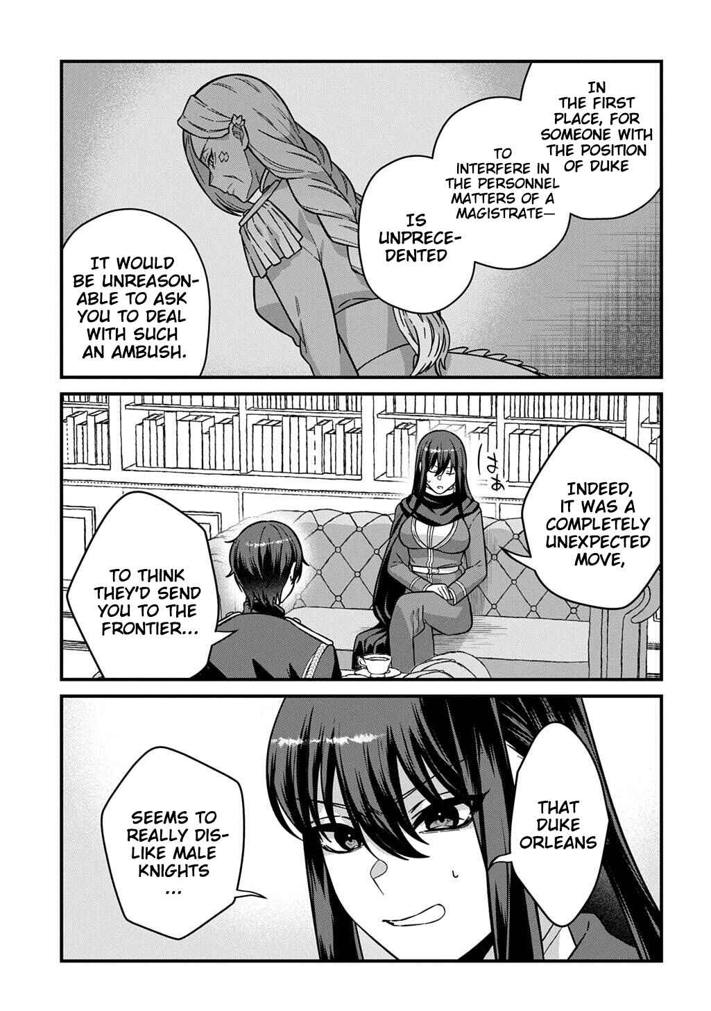Teisou Gyakuten Sekai de Nariagari o Mezashite Otoko Kishi ni Natta Boku wa, Yarimoku Onna-tachi ni Karada o Neraware Makuru Chapter 1 - Page 62