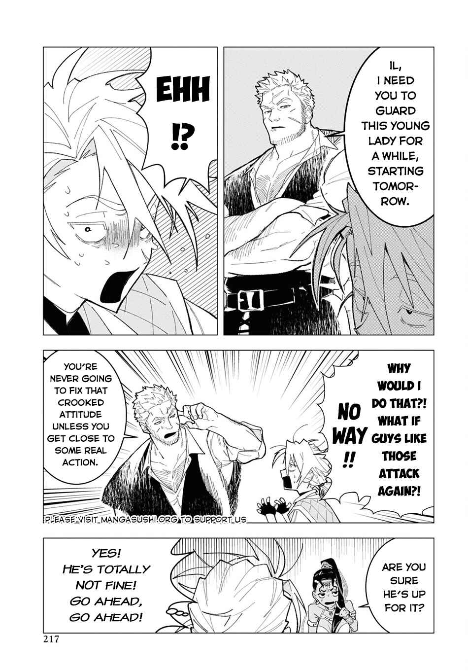 Ochikobore Eji Minarai no Shounen. (Jitsu wa) Saikyou Saiaku no Asashin. Chapter 3 - Page 30