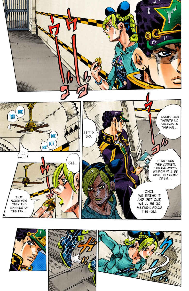 JoJo no Kimyou na Bouken: Part 6 - Stone Ocean Color-ban Chapter 18 - Page 4