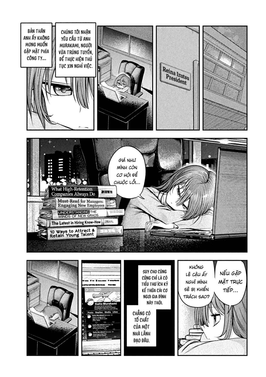 Shachou to Sake to Hoshi Chapter 14 - Page 12