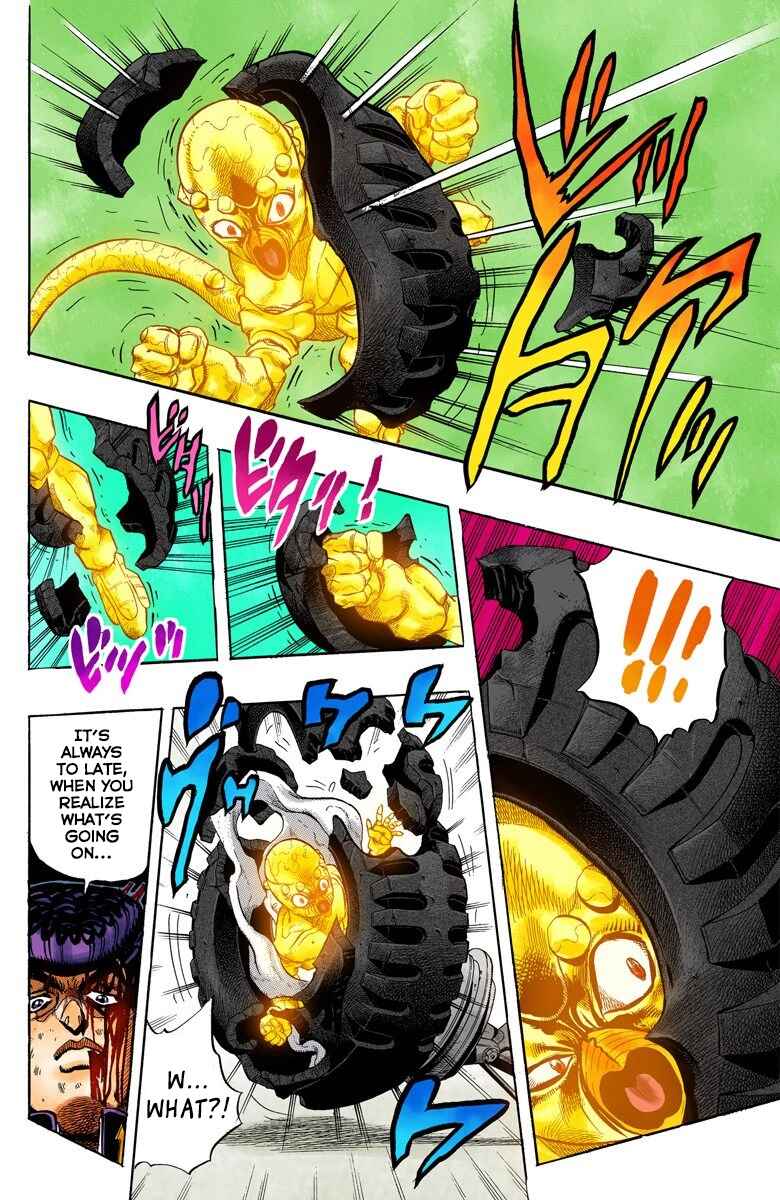 JoJo no Kimyou na Bouken: Part 4 - Diamond wa Kudakenai Color-ban Chapter 48 - Page 15