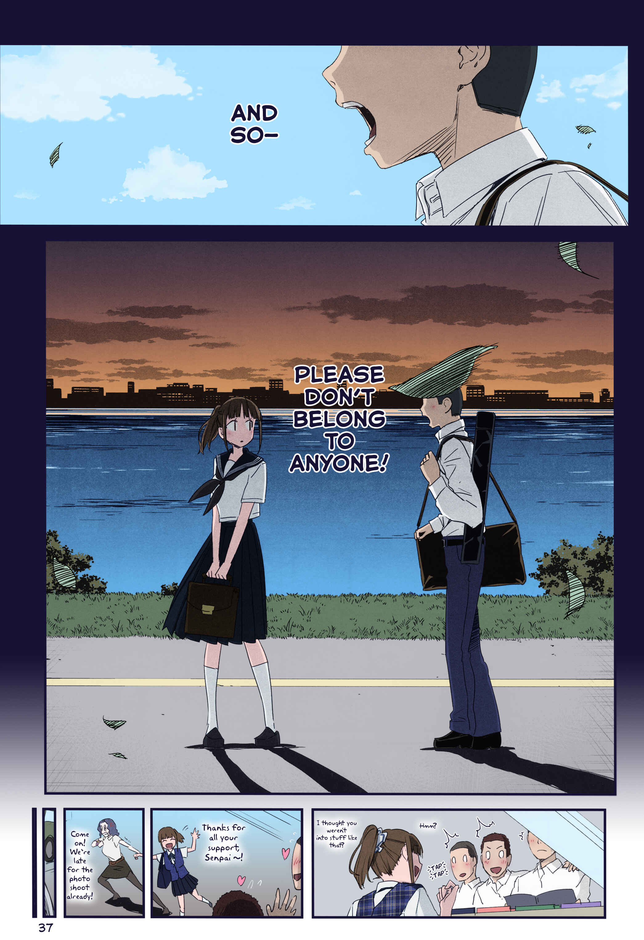 Getsuyoubi no Tawawa (Twitter Webcomic) (Fan Colored) Chapter 16 - Page 13