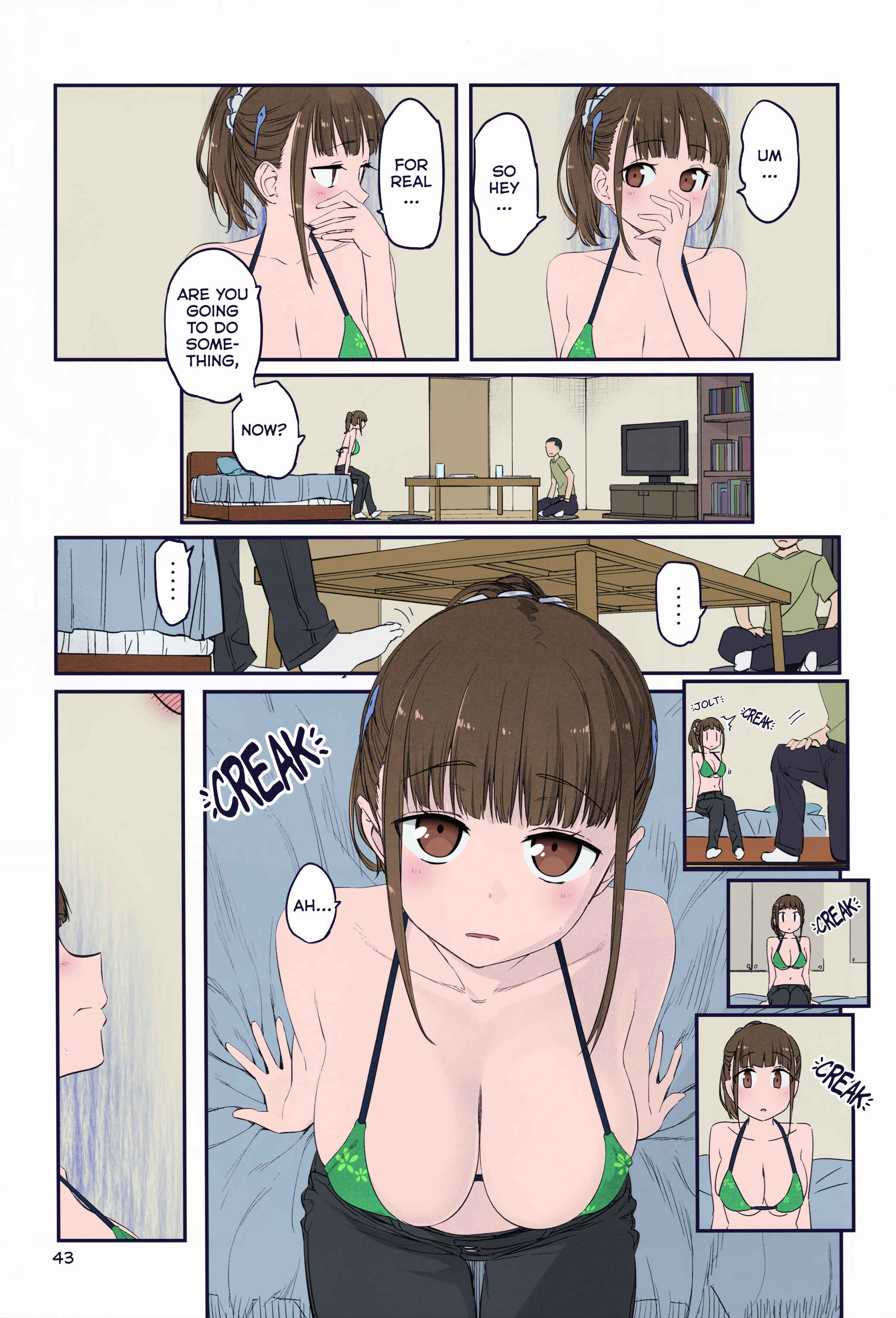 Getsuyoubi no Tawawa (Twitter Webcomic) (Fan Colored) Chapter 16 - Page 19