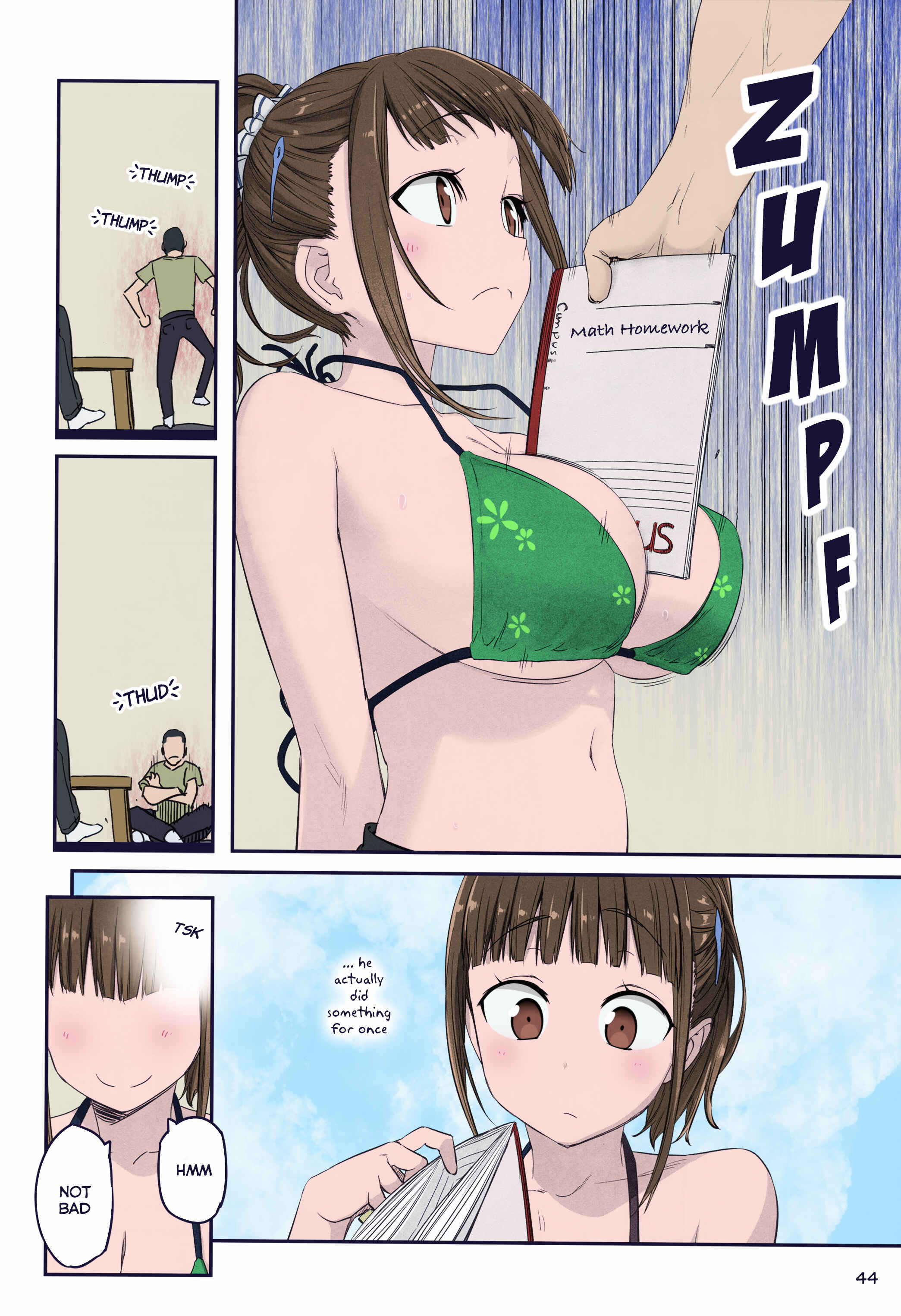Getsuyoubi no Tawawa (Twitter Webcomic) (Fan Colored) Chapter 16 - Page 20