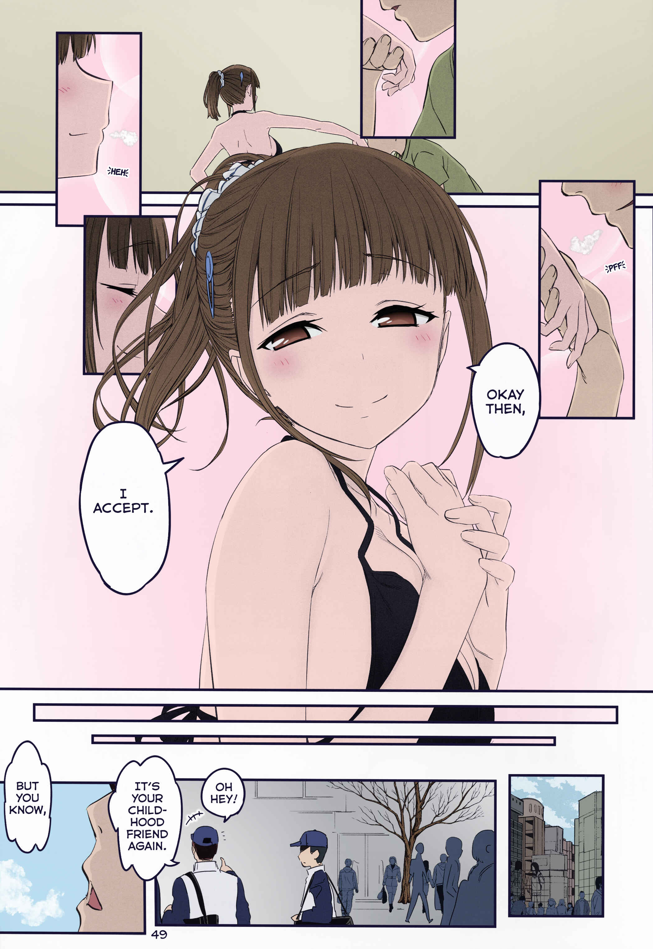 Getsuyoubi no Tawawa (Twitter Webcomic) (Fan Colored) Chapter 16 - Page 25