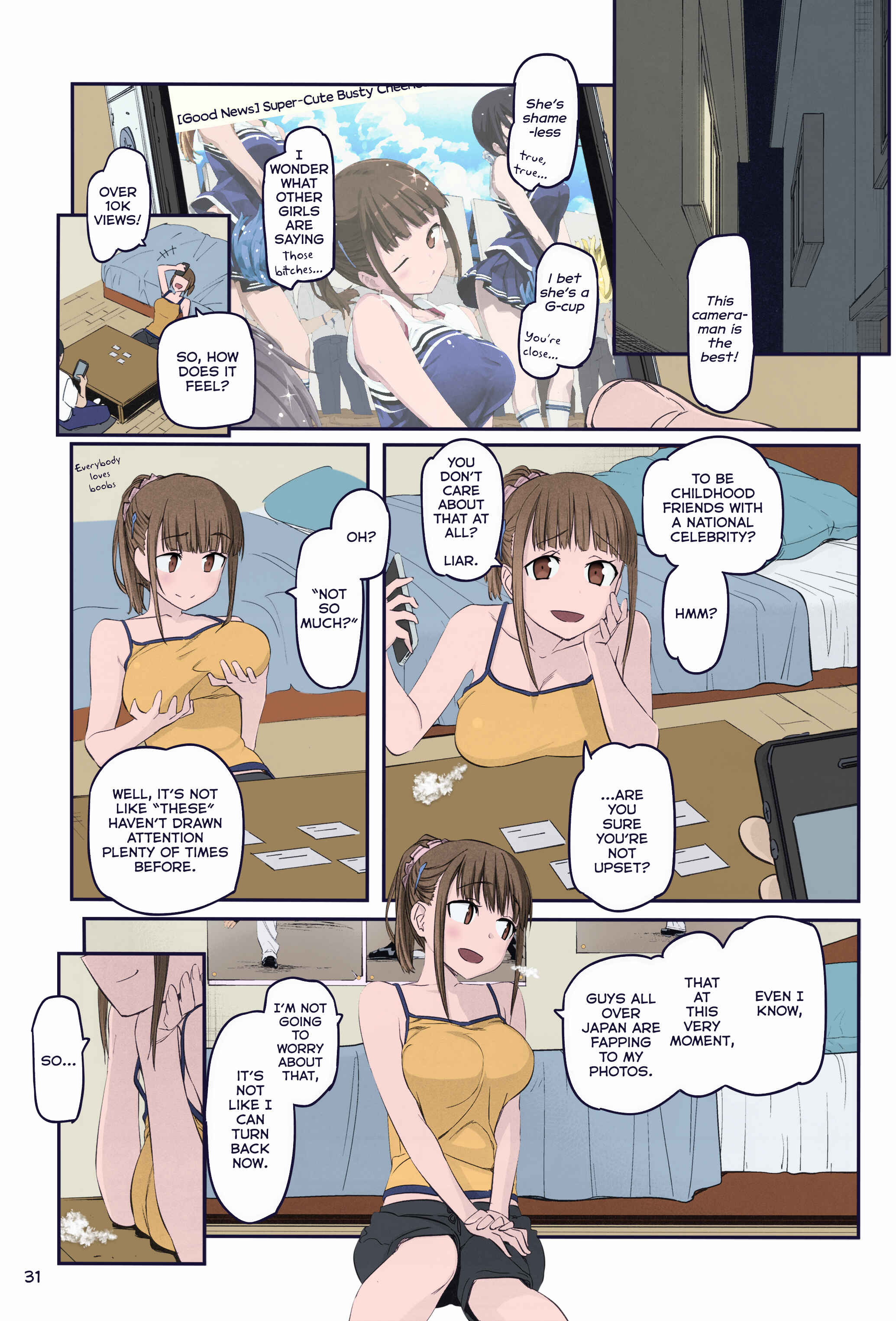 Getsuyoubi no Tawawa (Twitter Webcomic) (Fan Colored) Chapter 16 - Page 7