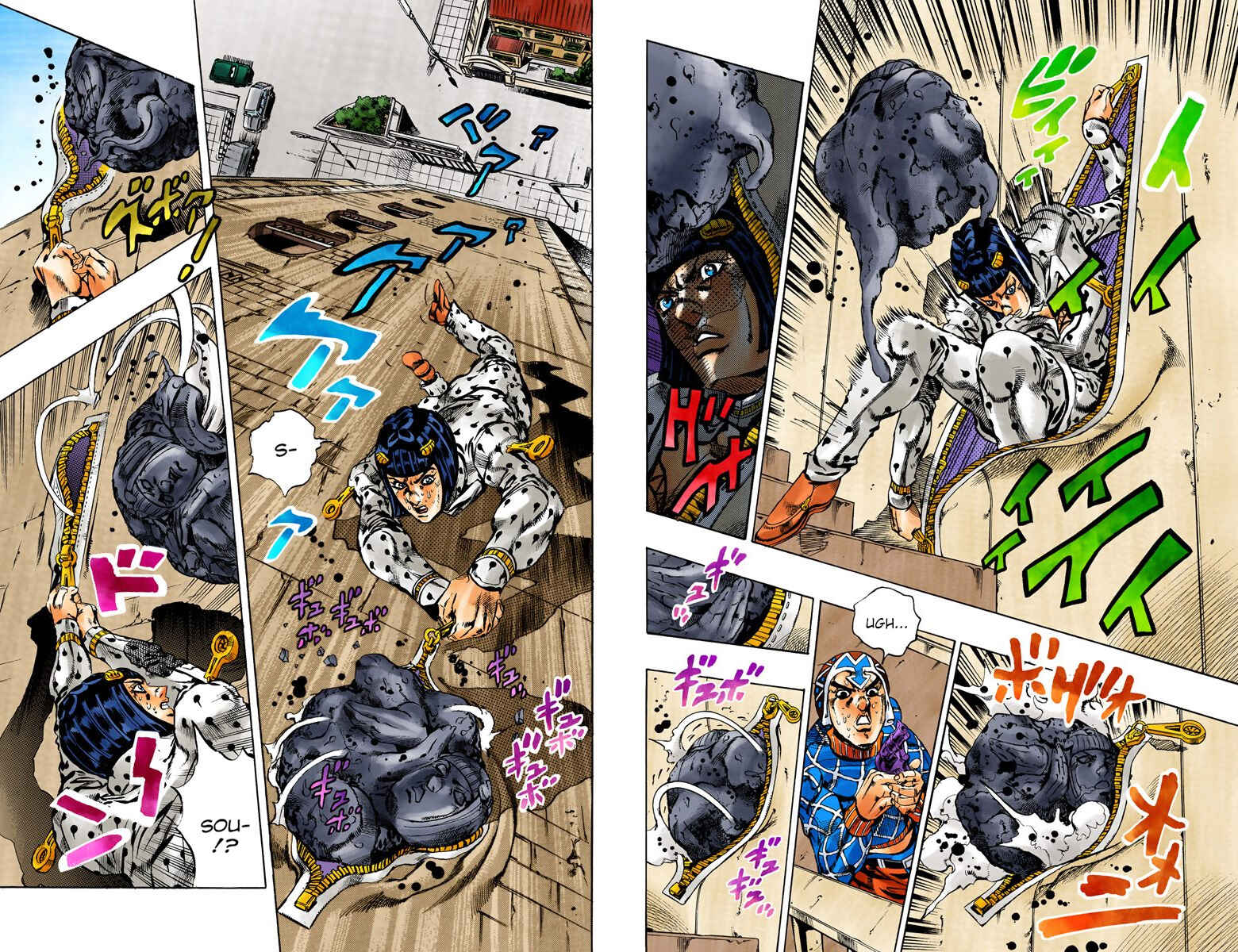 JoJo no Kimyou na Bouken: Part 5 - Ougon no Kaze Color-ban Chapter 154 - Page 10