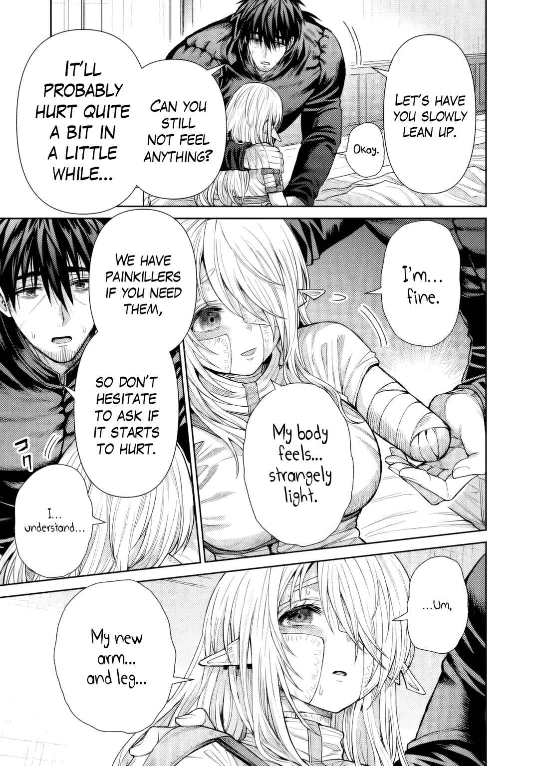 Boroboro no Elf-san wo Shiawase ni Suru Kusuriuri-san Chapter 13 - Page 6