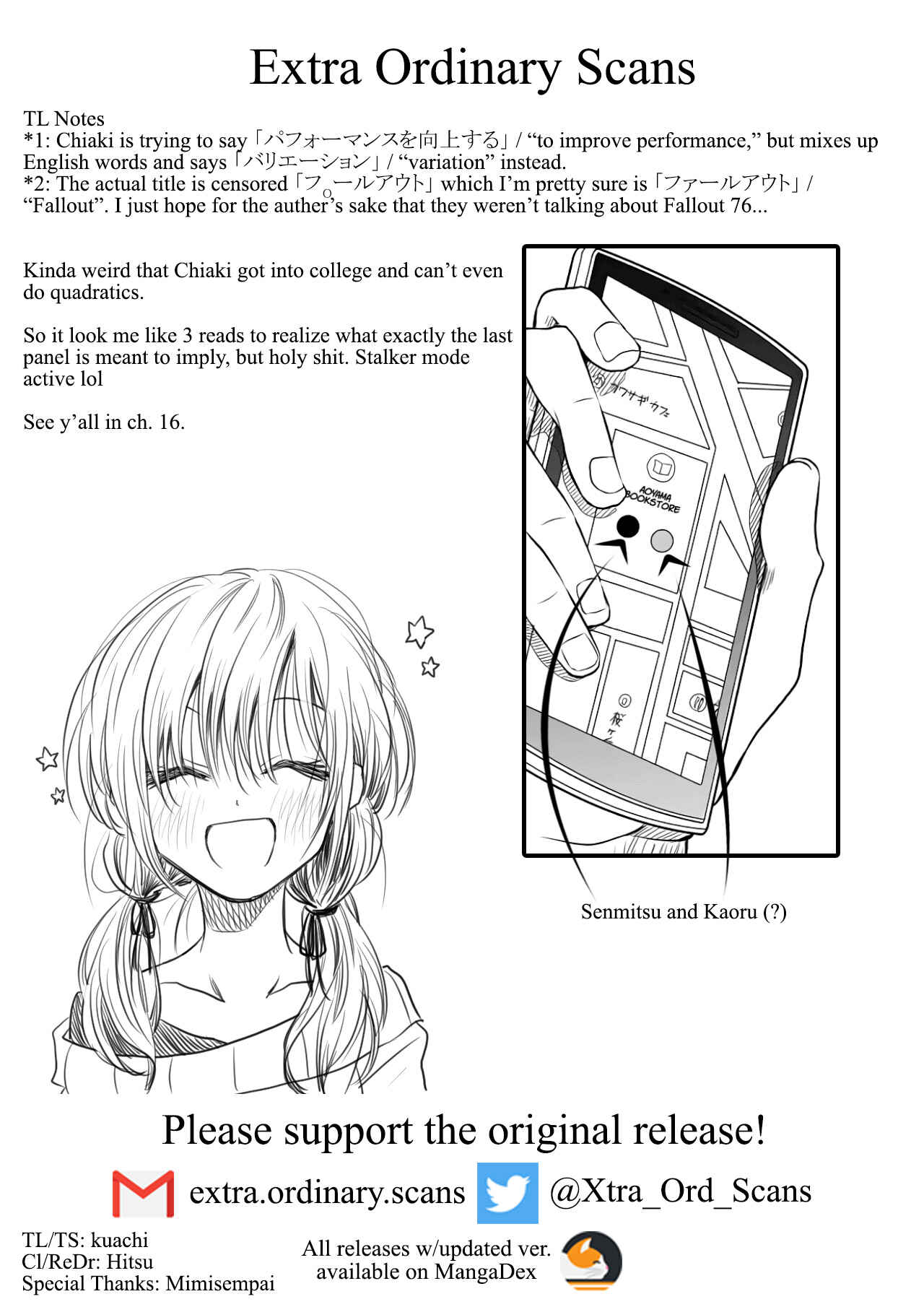 Mokuyoubi wa Kimi to Nakitai Chapter 15 - Page 17