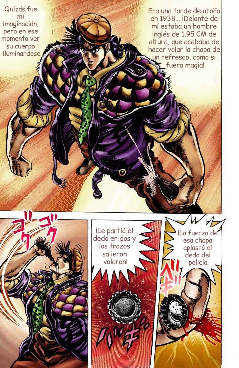JoJo no Kimyou na Bouken: Part 2 - Sentou Chouryuu Color-ban Chapter 1 - Page 15
