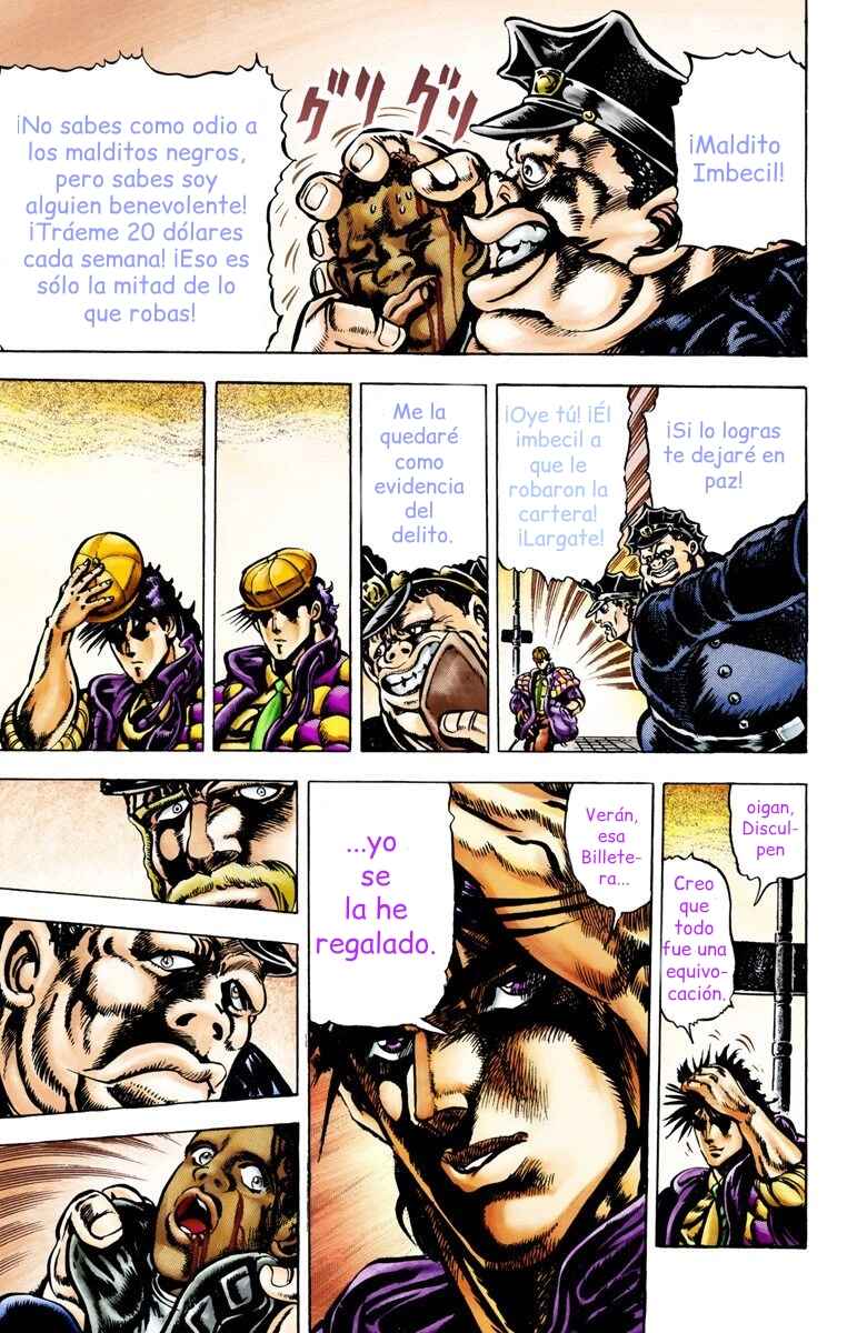 JoJo no Kimyou na Bouken: Part 2 - Sentou Chouryuu Color-ban Chapter 1 - Page 9