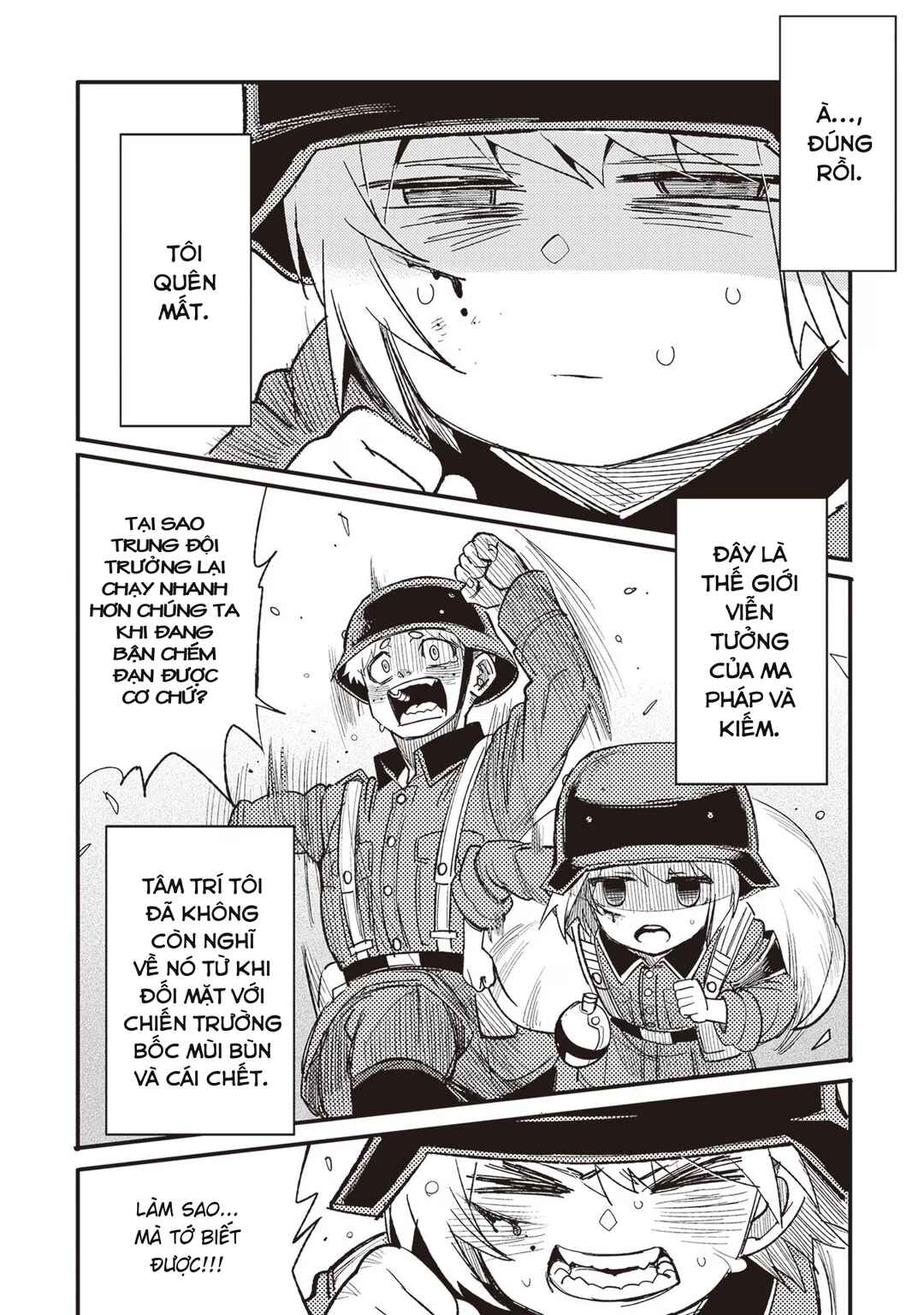 TS Eiseihei-san no Senjou Nikki Chapter 3 - Page 23