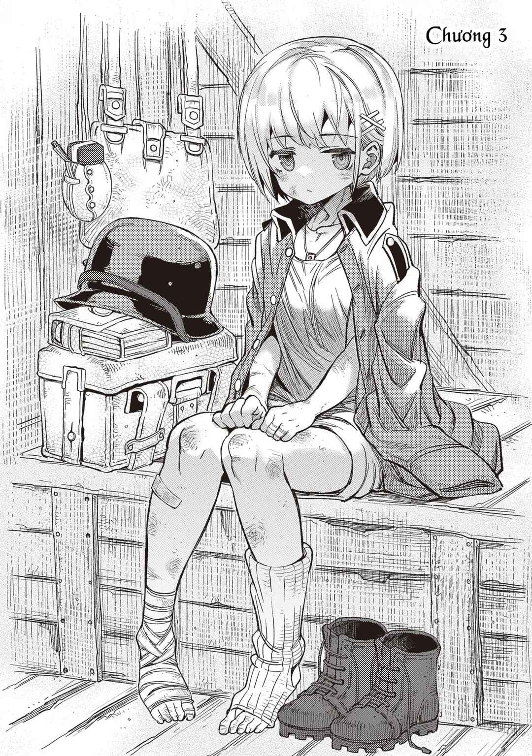 TS Eiseihei-san no Senjou Nikki Chapter 3 - Page 3
