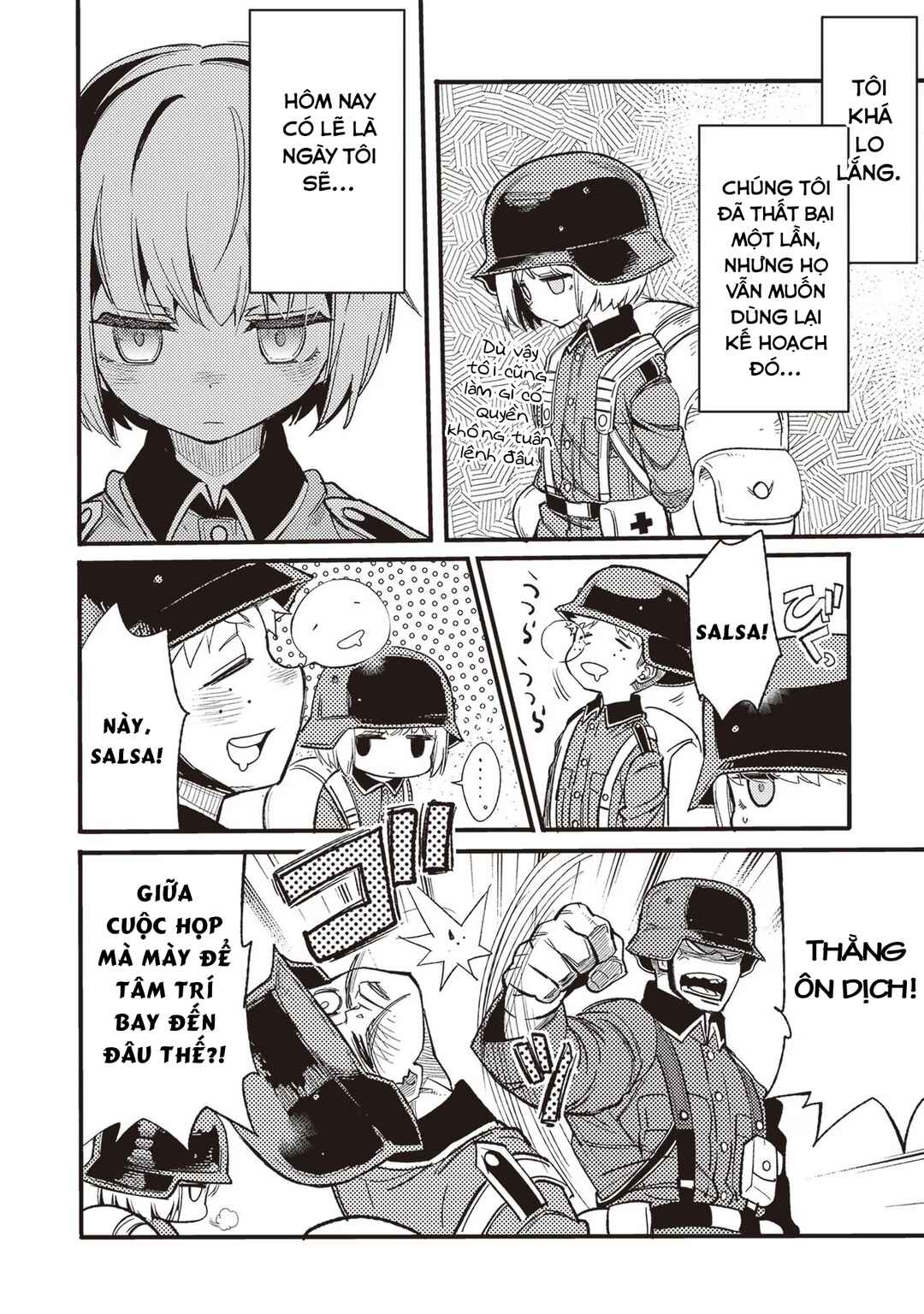TS Eiseihei-san no Senjou Nikki Chapter 3 - Page 5