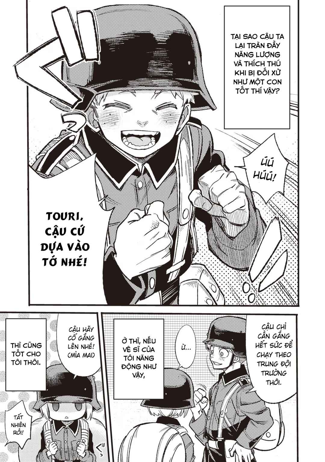 TS Eiseihei-san no Senjou Nikki Chapter 3 - Page 8