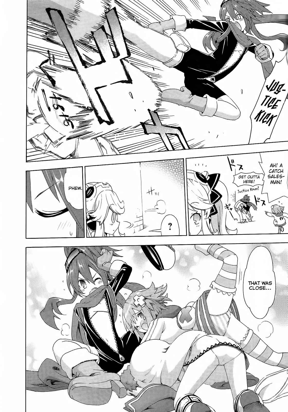Choujigen Game Neptune - Megami Tsuushin Chapter 5 - Page 10