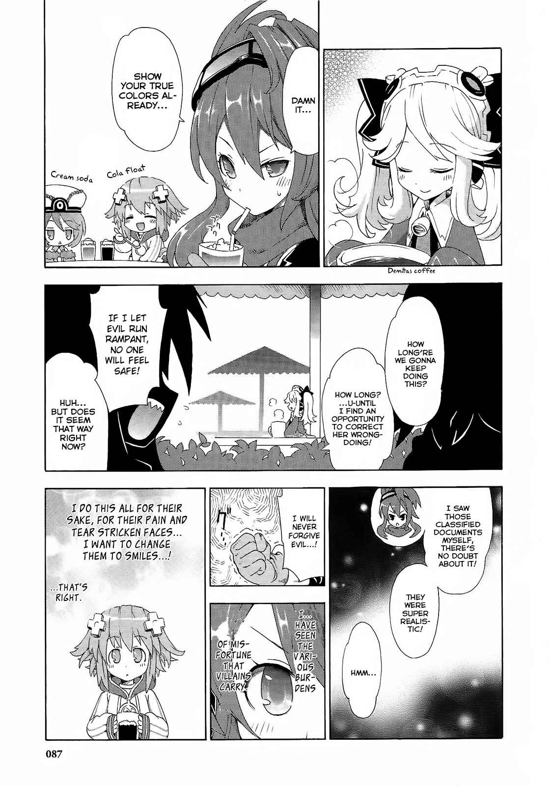 Choujigen Game Neptune - Megami Tsuushin Chapter 5 - Page 11