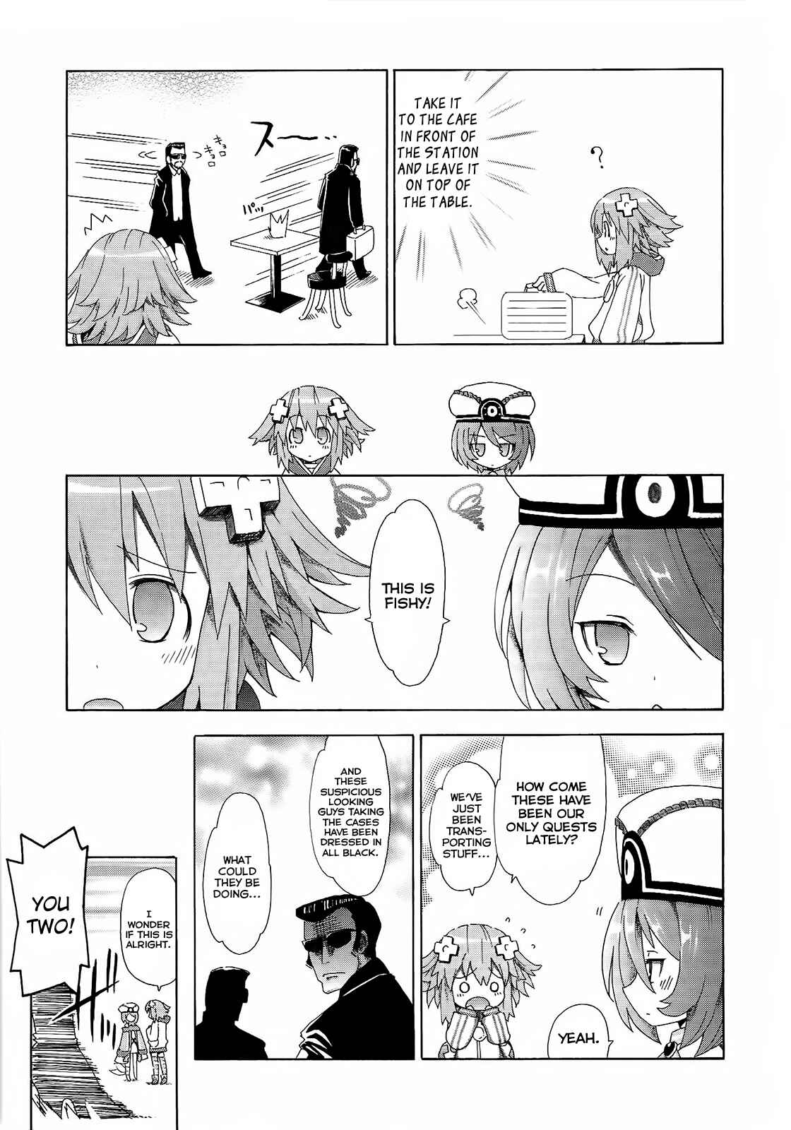 Choujigen Game Neptune - Megami Tsuushin Chapter 5 - Page 3