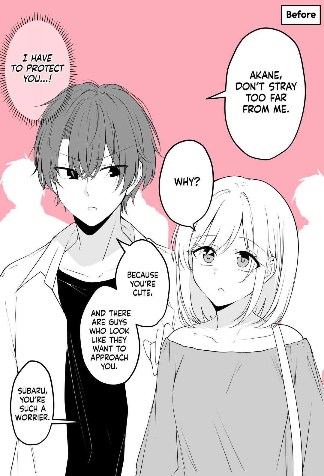 Aru Hi Kareshi ga Onnanoko ni Natteshimata Couple no Nichijou Chapter 55 - Page 1
