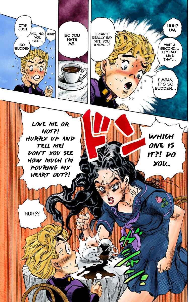 JoJo no Kimyou na Bouken: Part 4 - Diamond wa Kudakenai Color-ban Chapter 29 - Page 17