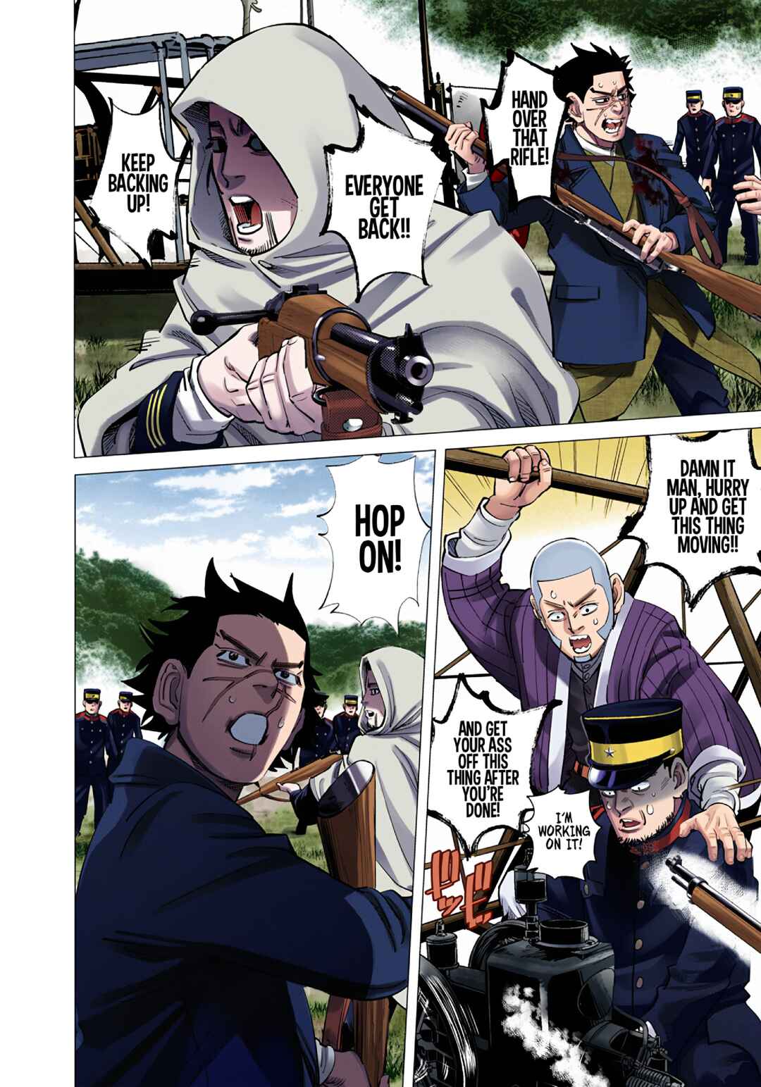 Golden Kamuy (Official Colored) Chapter 99 - Page 2